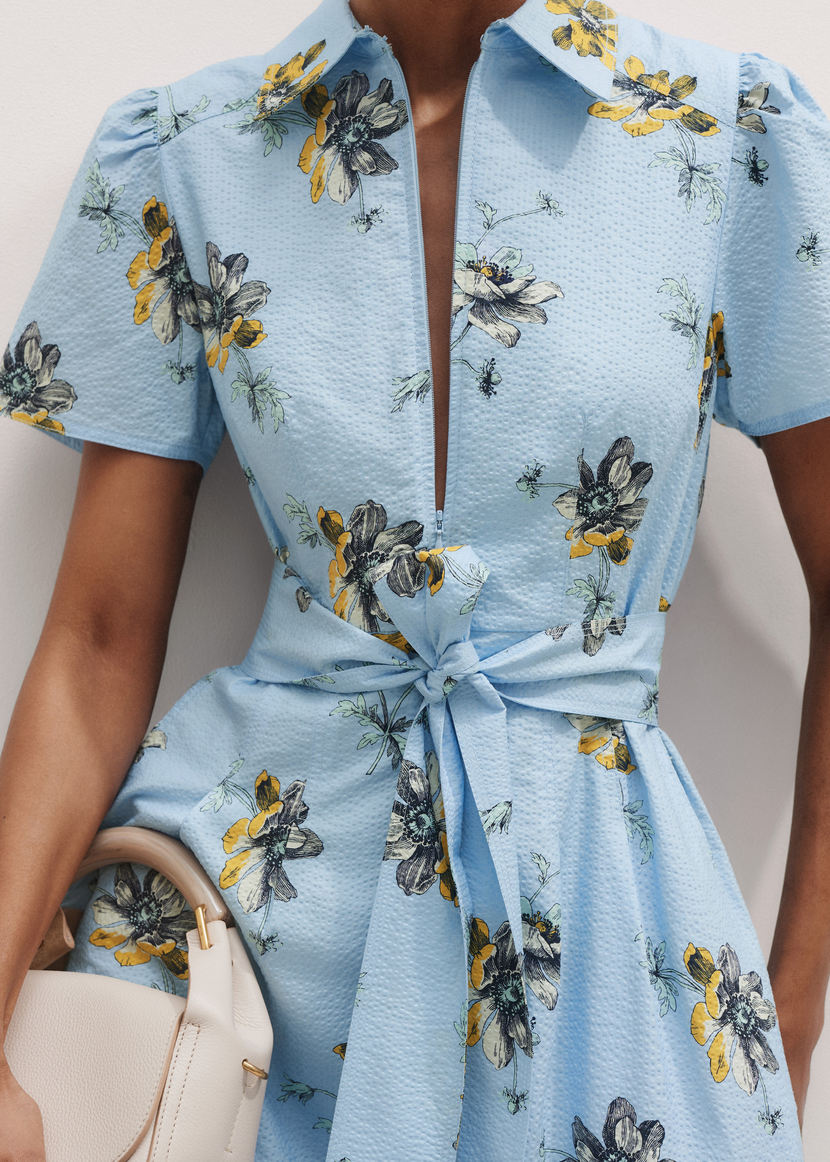 blue anemone dress Muse Dress, Blue Anemone – KAIKO main image 0