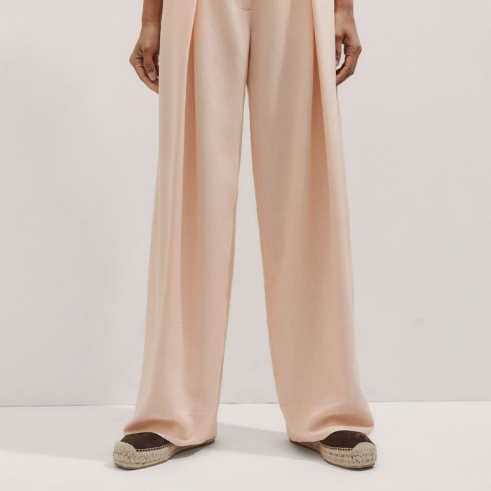 【PORTERNA】Peach Wide Trousers 26419_8eaa09c144-lengths-