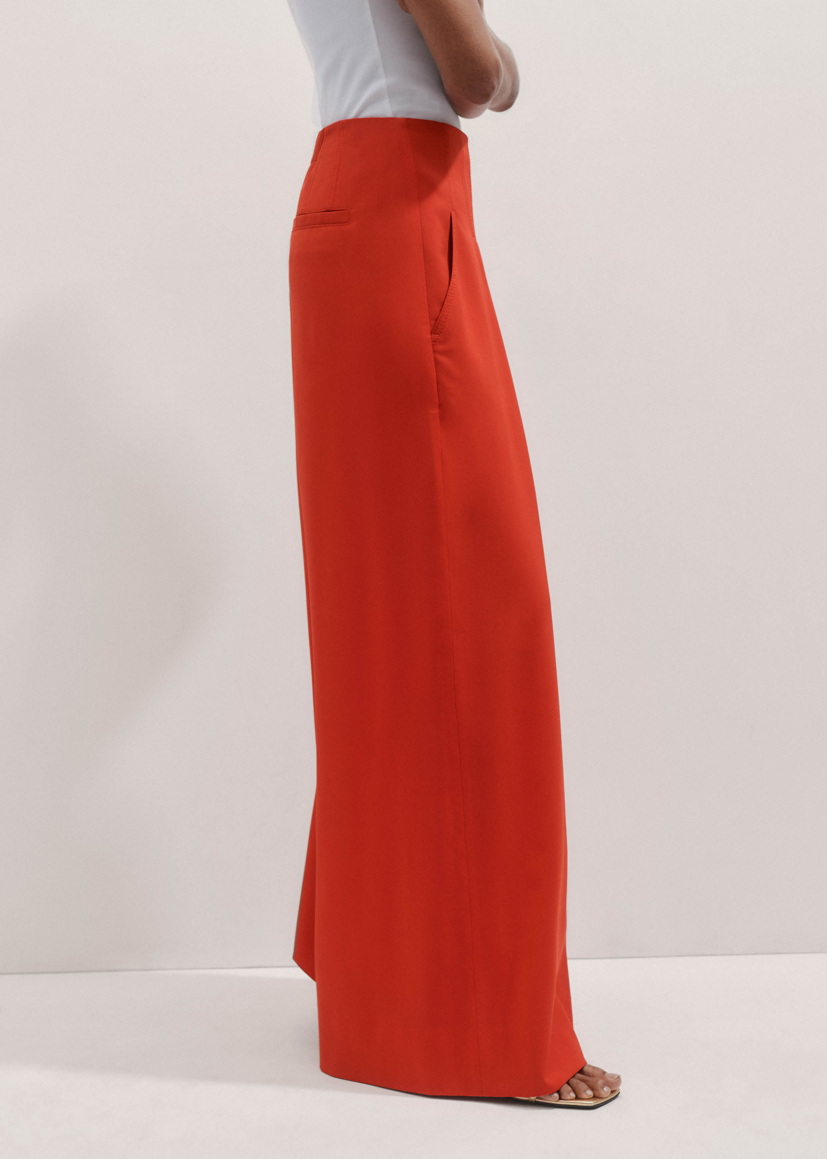 【INCHANT ME】145 Color Long Wide Pants INCHANT ME】[FW] Suede Long Wide Pants