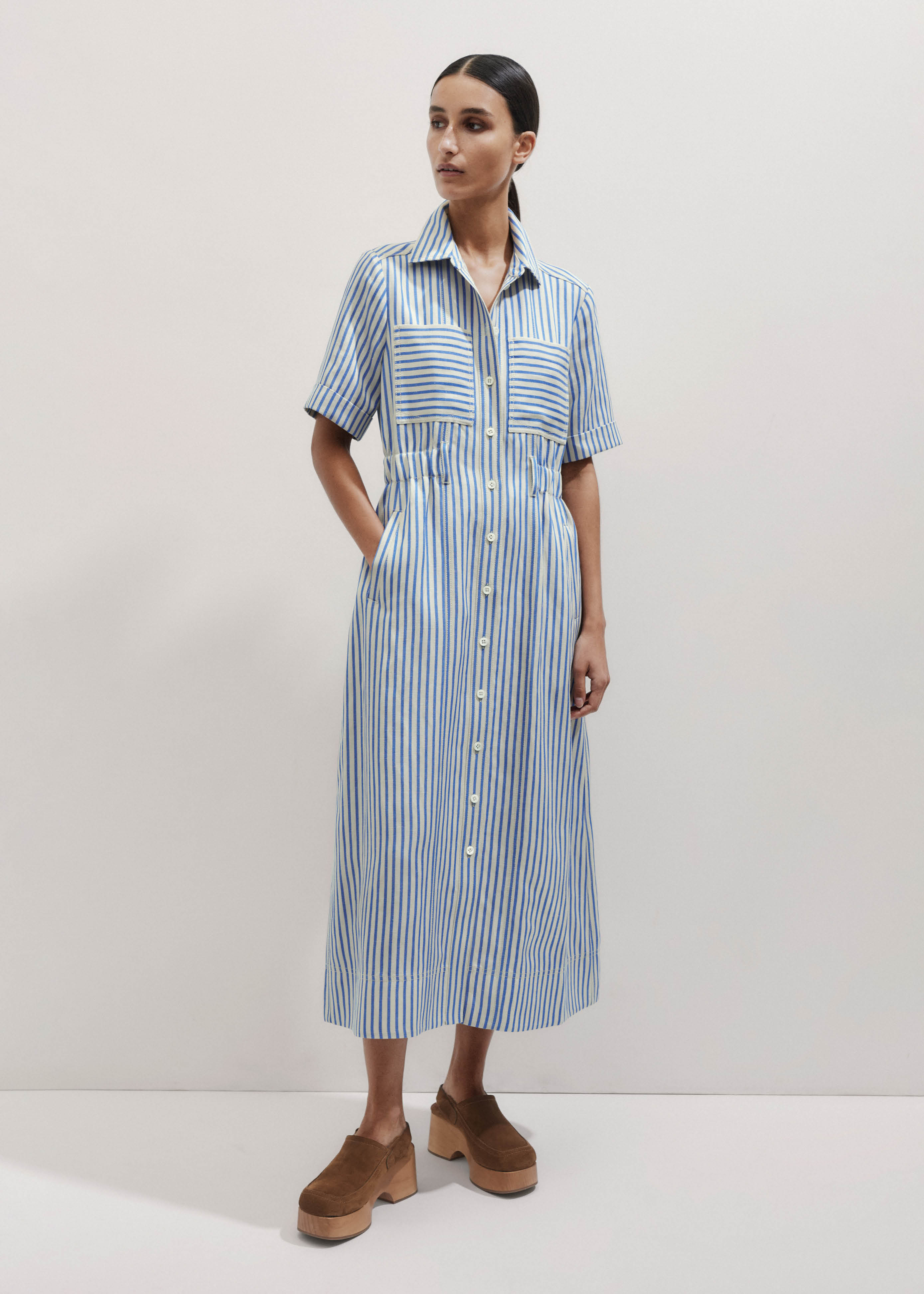 princess polly baby blue dress SHORT SLEEVE UTILITY SHIRT DRESS – Copper Penny