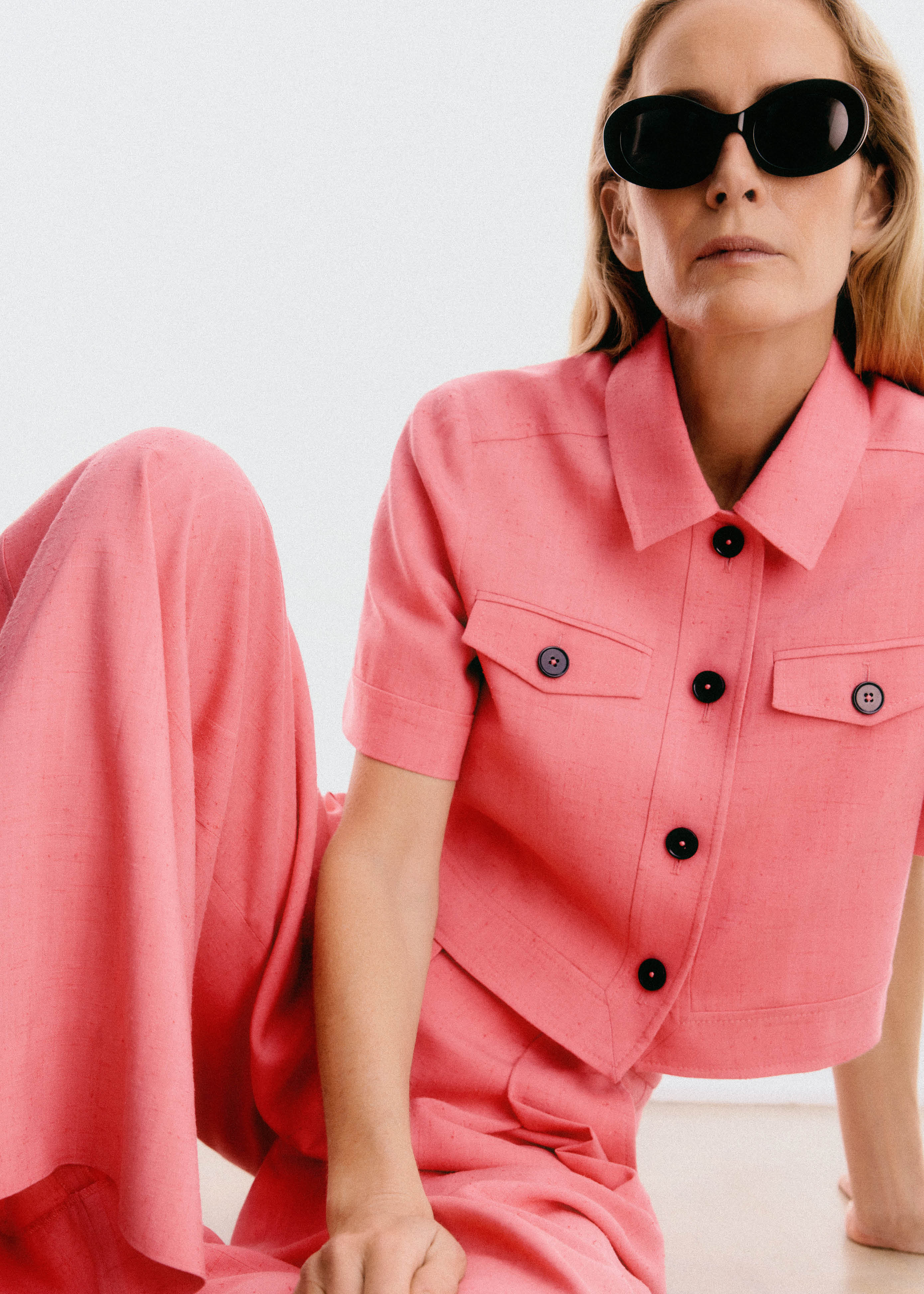 Lightweight Tailored Shirt Jacket