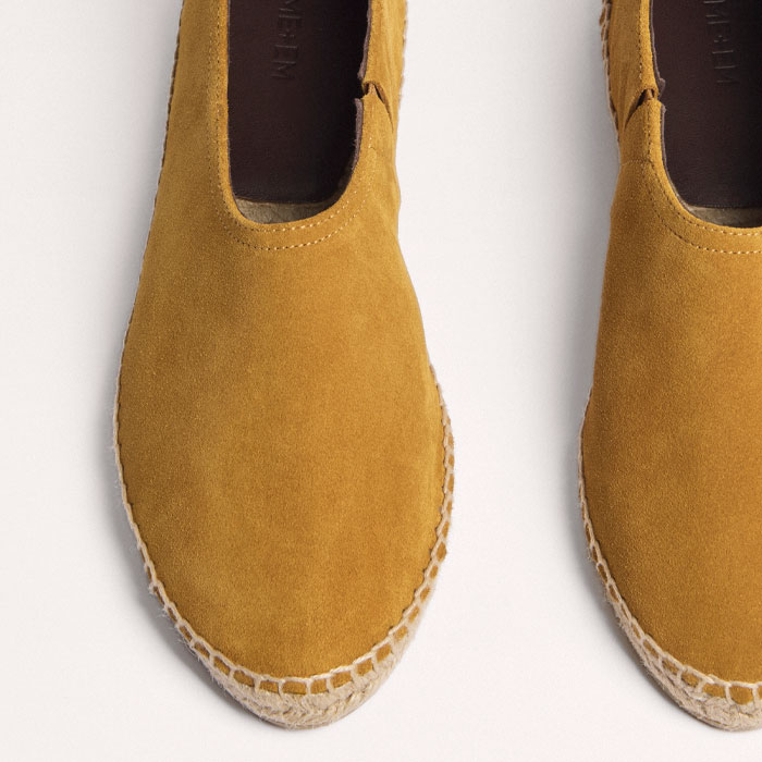 Coach Yellow Brushed Suede Espadrille Slip On Coach | Shoes | Coach Mellow Espadrilles Slip On Yellow  main image 3
