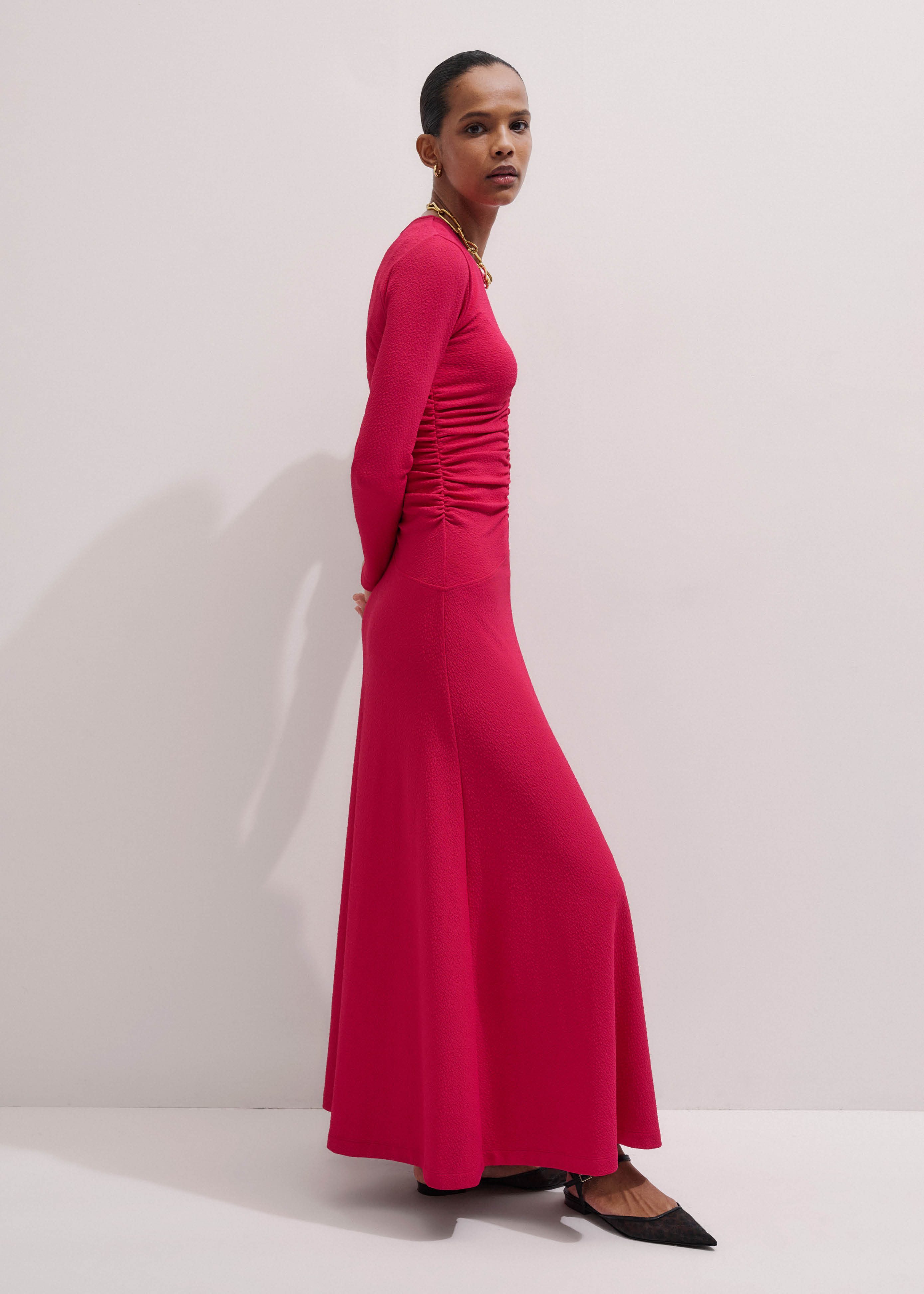 pink walk me home red dress Nearly Forgot My Broken Heart" live on The Ellen DeGeneres Show in 2015. #TBT