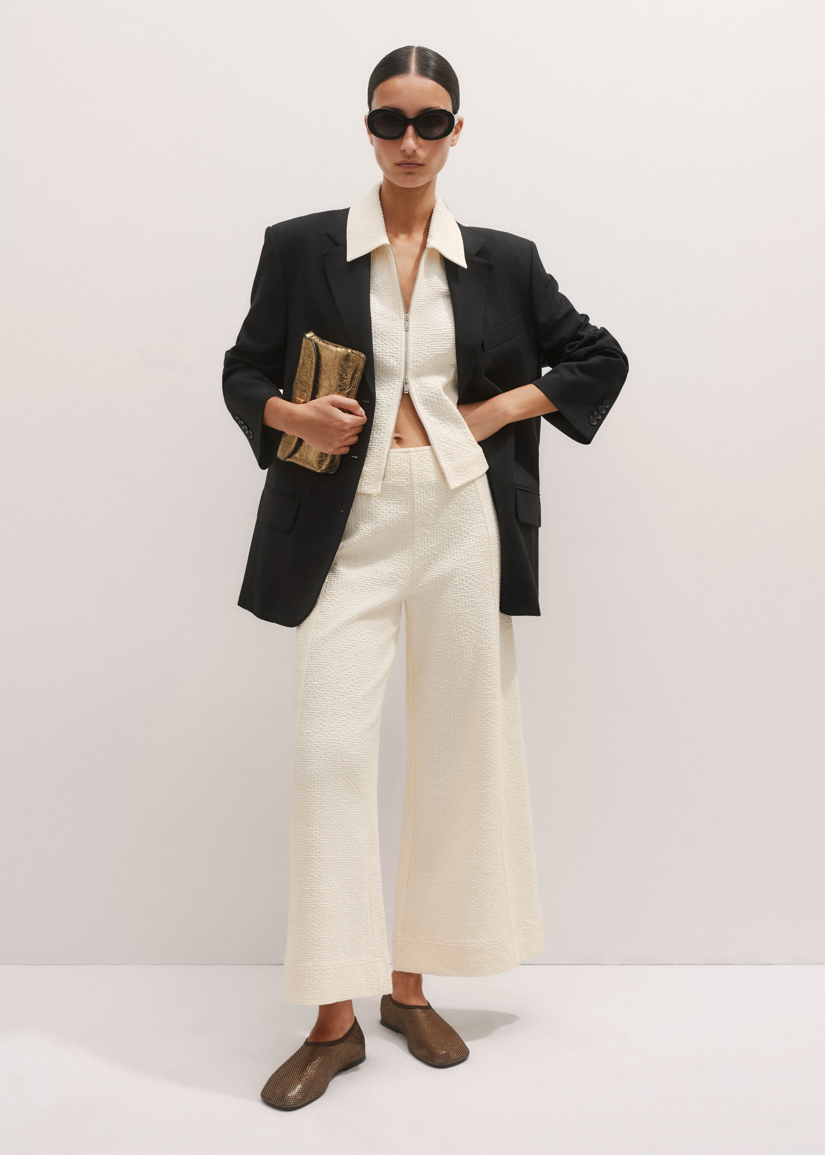 トップス TOO - AME cream shirt Moontreeplanet TOO - AME cream shirt Moontreeplanet