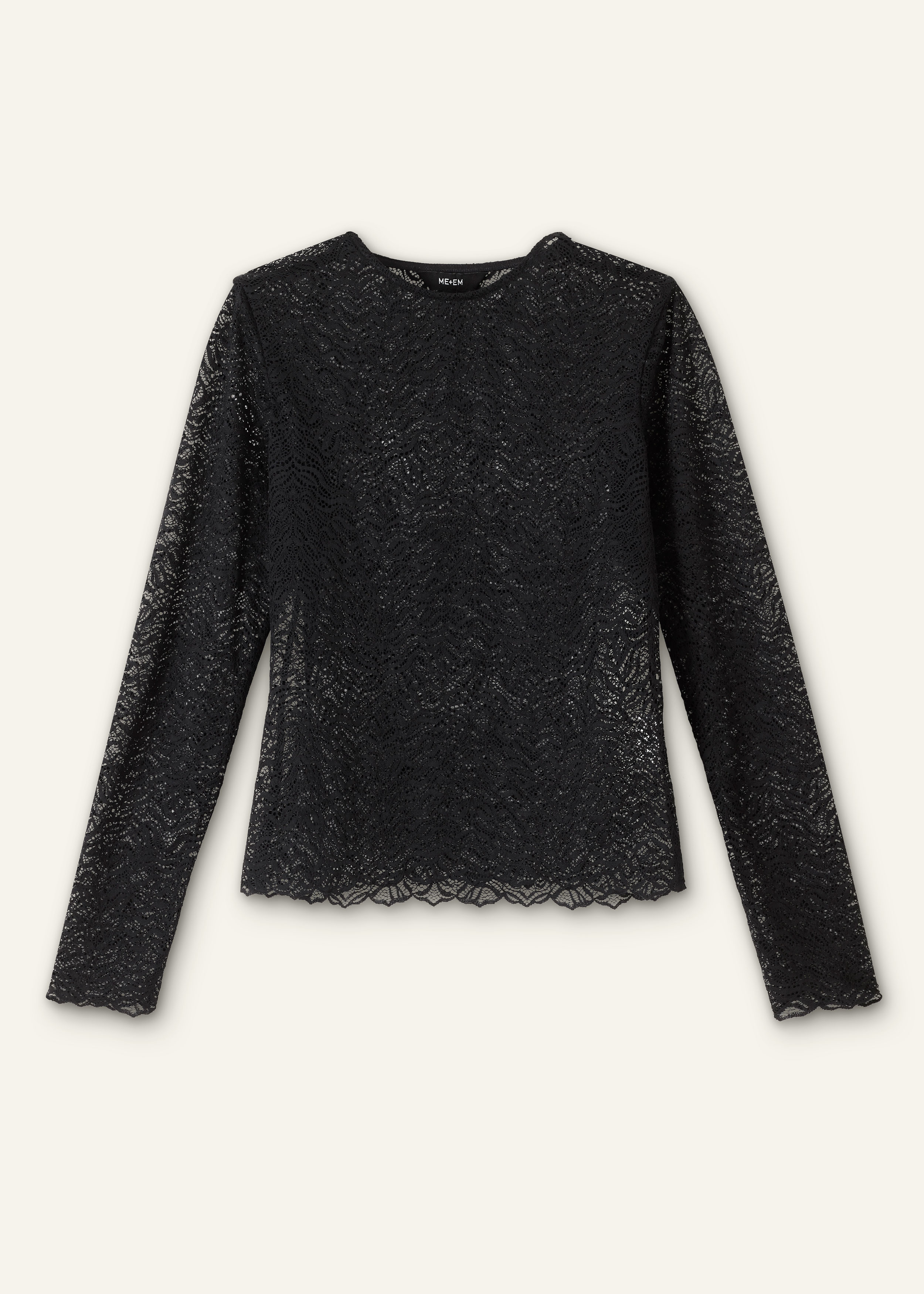 And Mary Emma lace tops Black