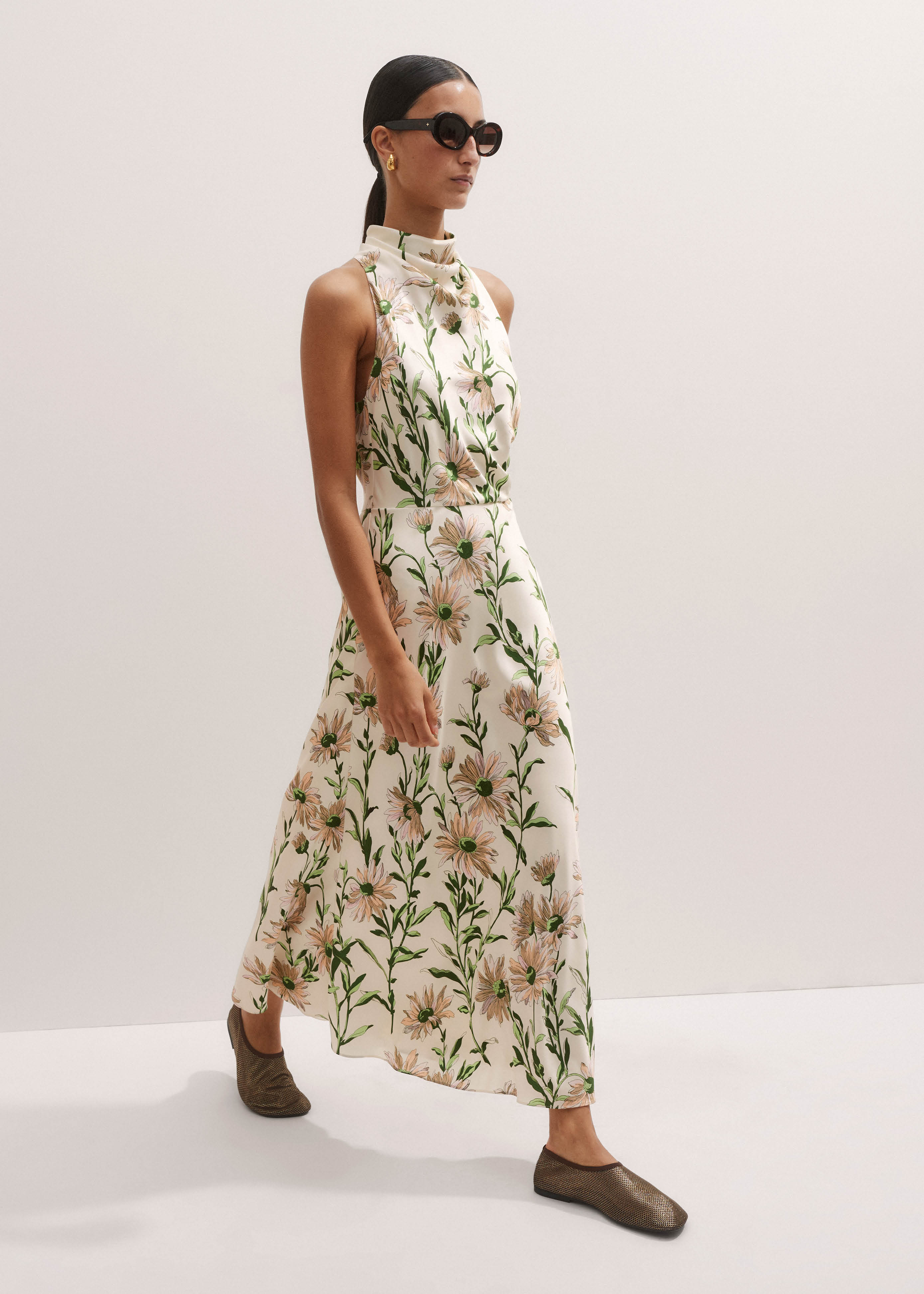 Halterneck Maxi Dress