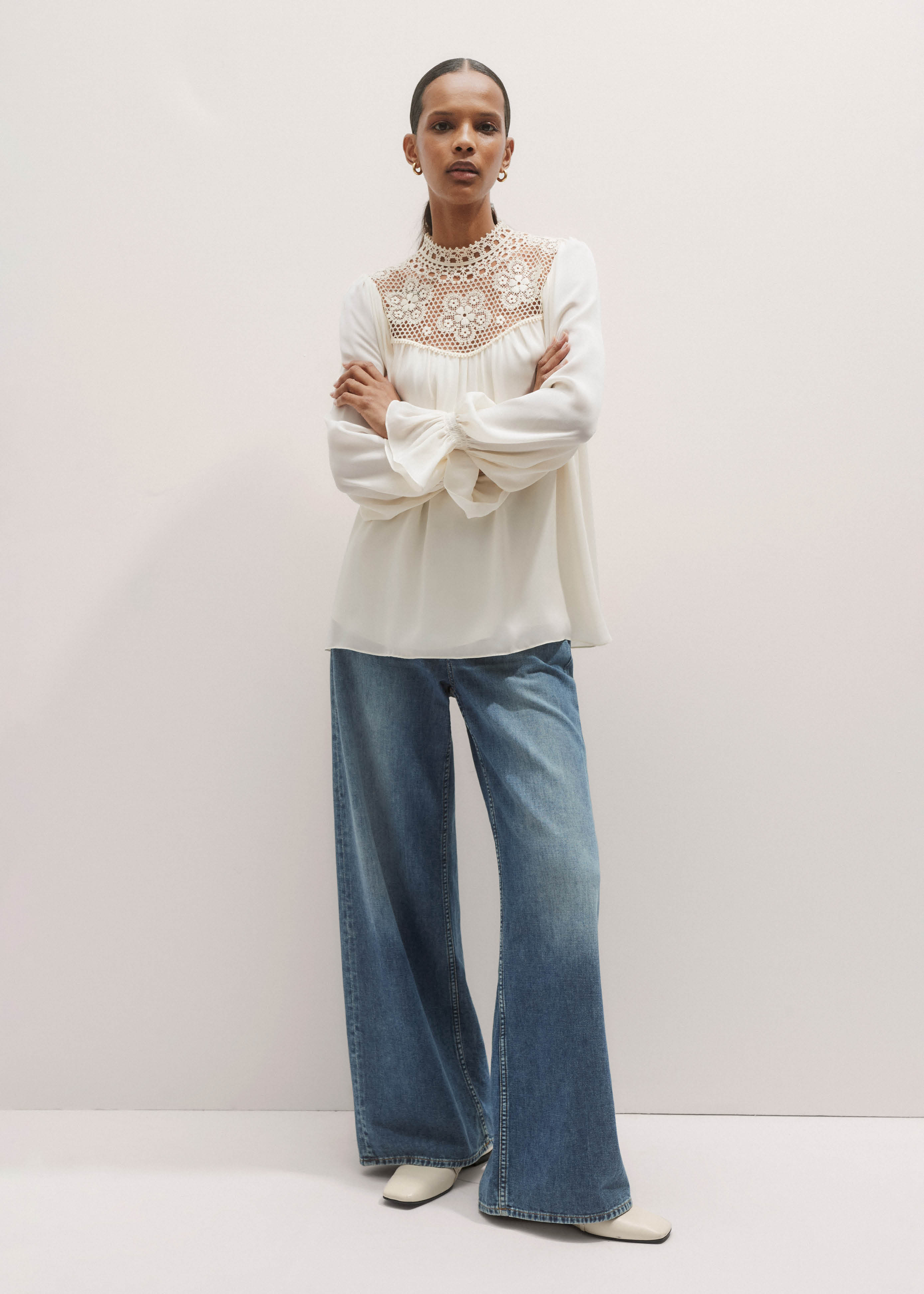 moussy - MOUSSY❤︎ EMBROIDED LACE BLOUSE Blouses & Shirts – Tagged 