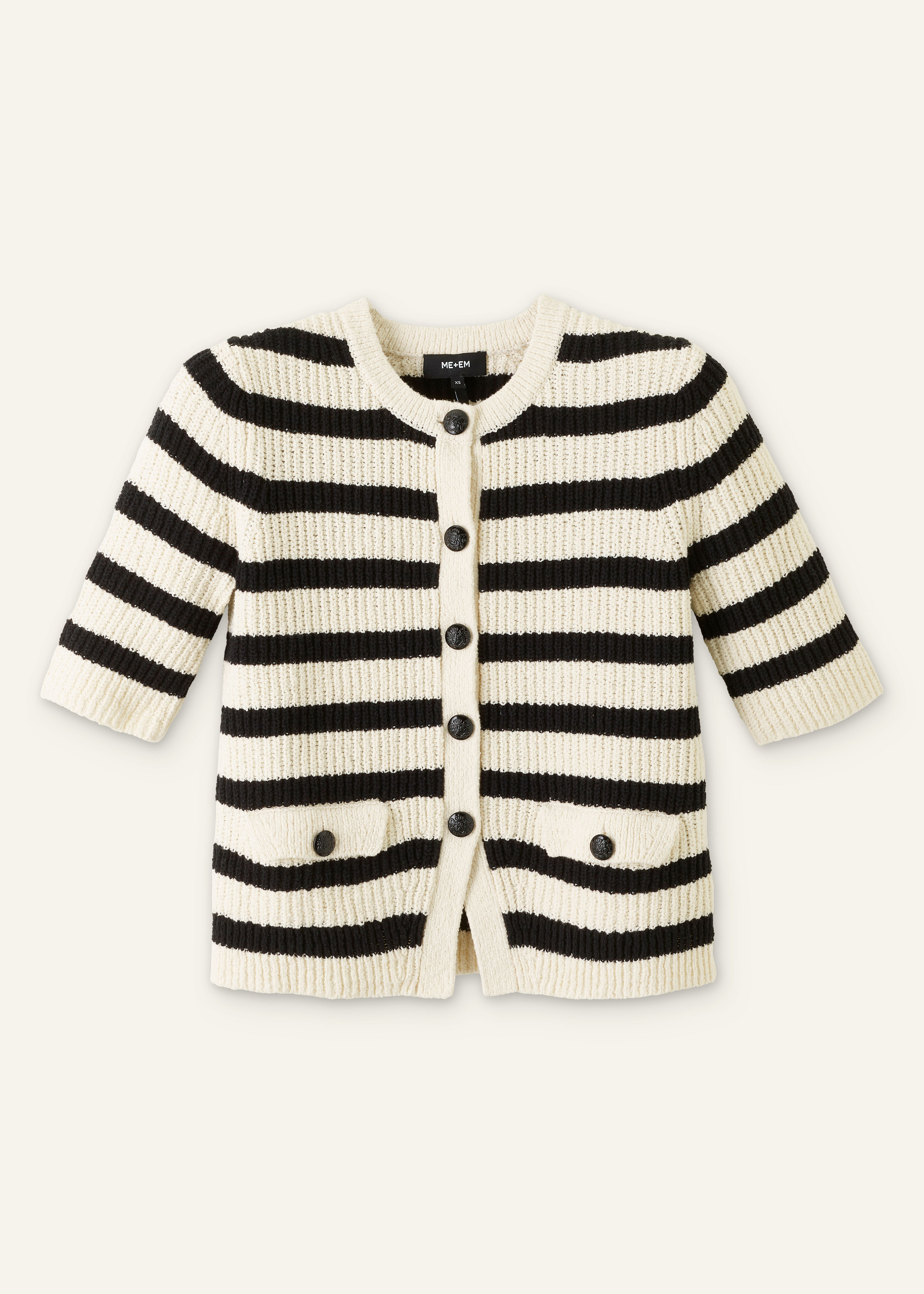 アパルトモン Boucle 2way Short Cardigan Bouclé knit cardigan with buttons curated on LTK