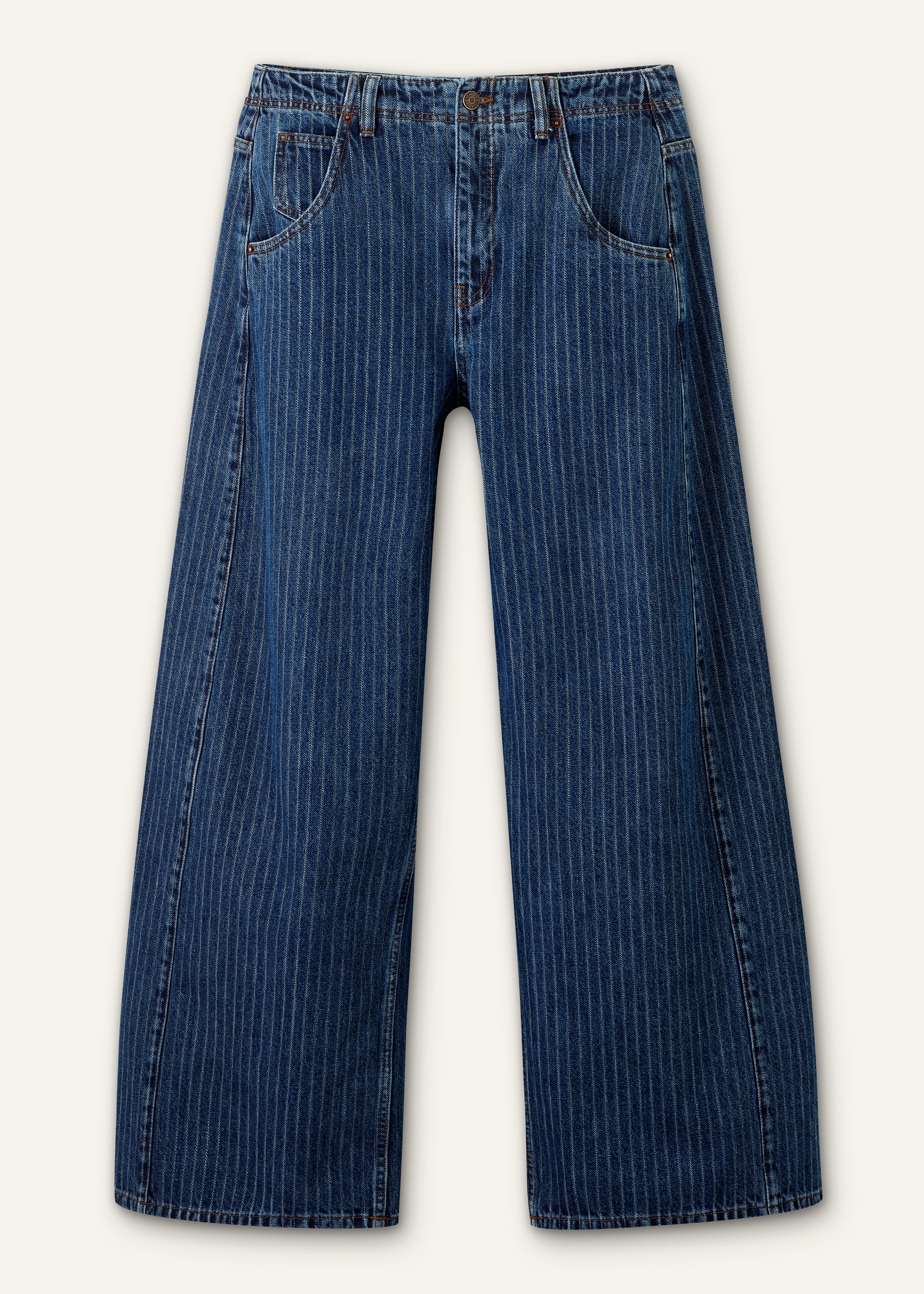 パンツ bless u stripe denim BU stripe denim – YZ