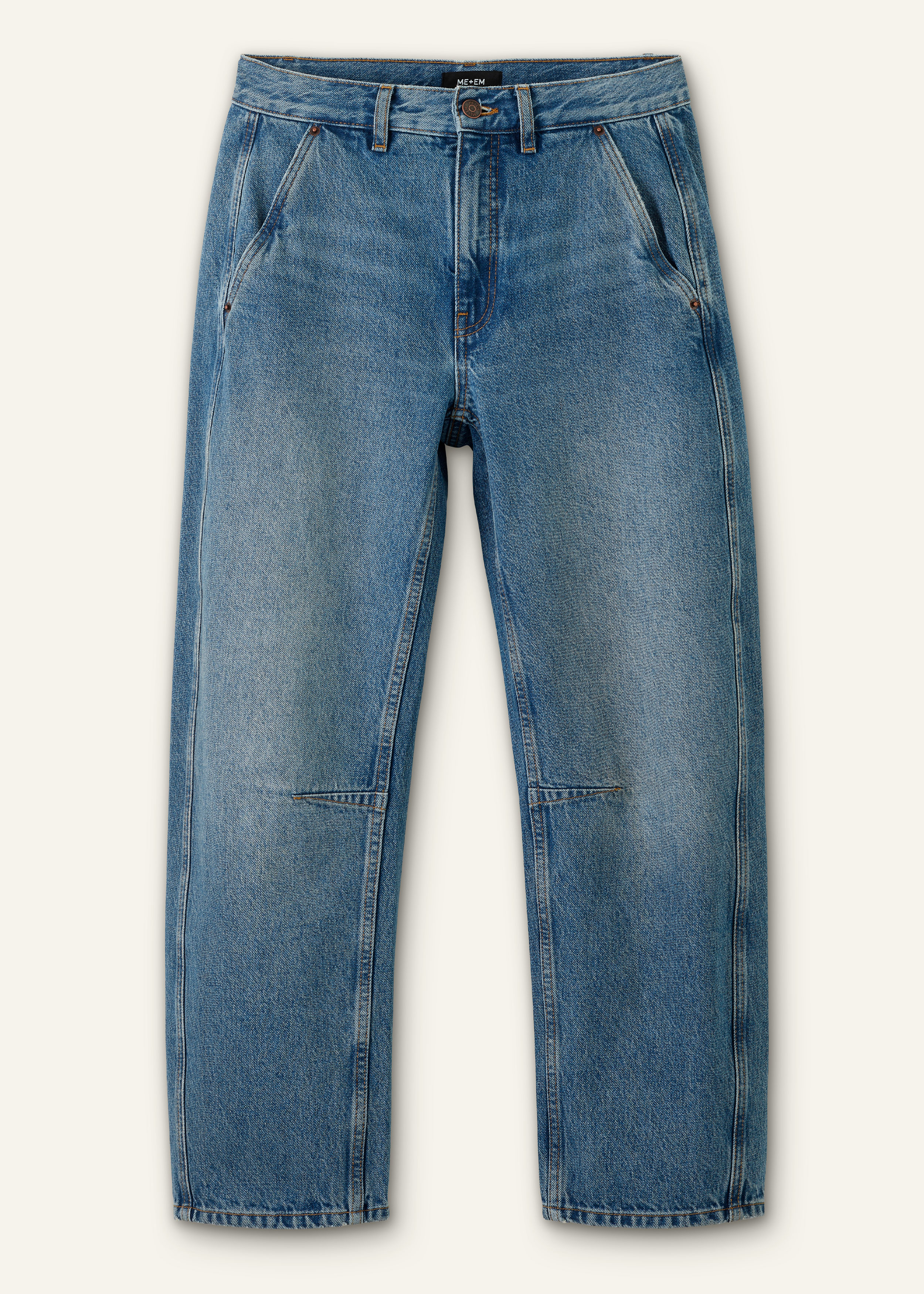 Women's Blue Engineered Jean | ME+EM