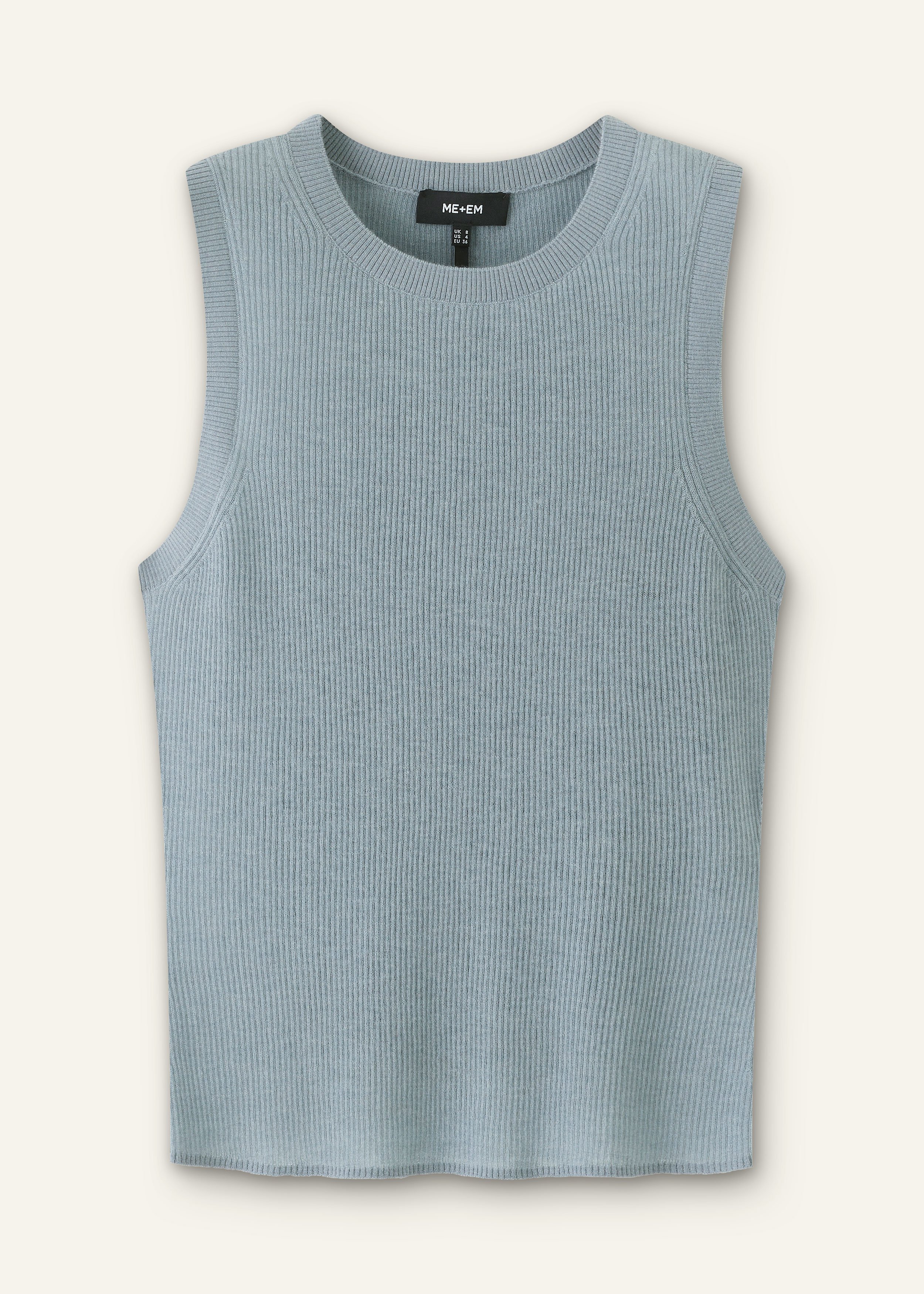 トップス dium. melange summer knit vest Knit_Vest_Saga-Knitted_Tops-
