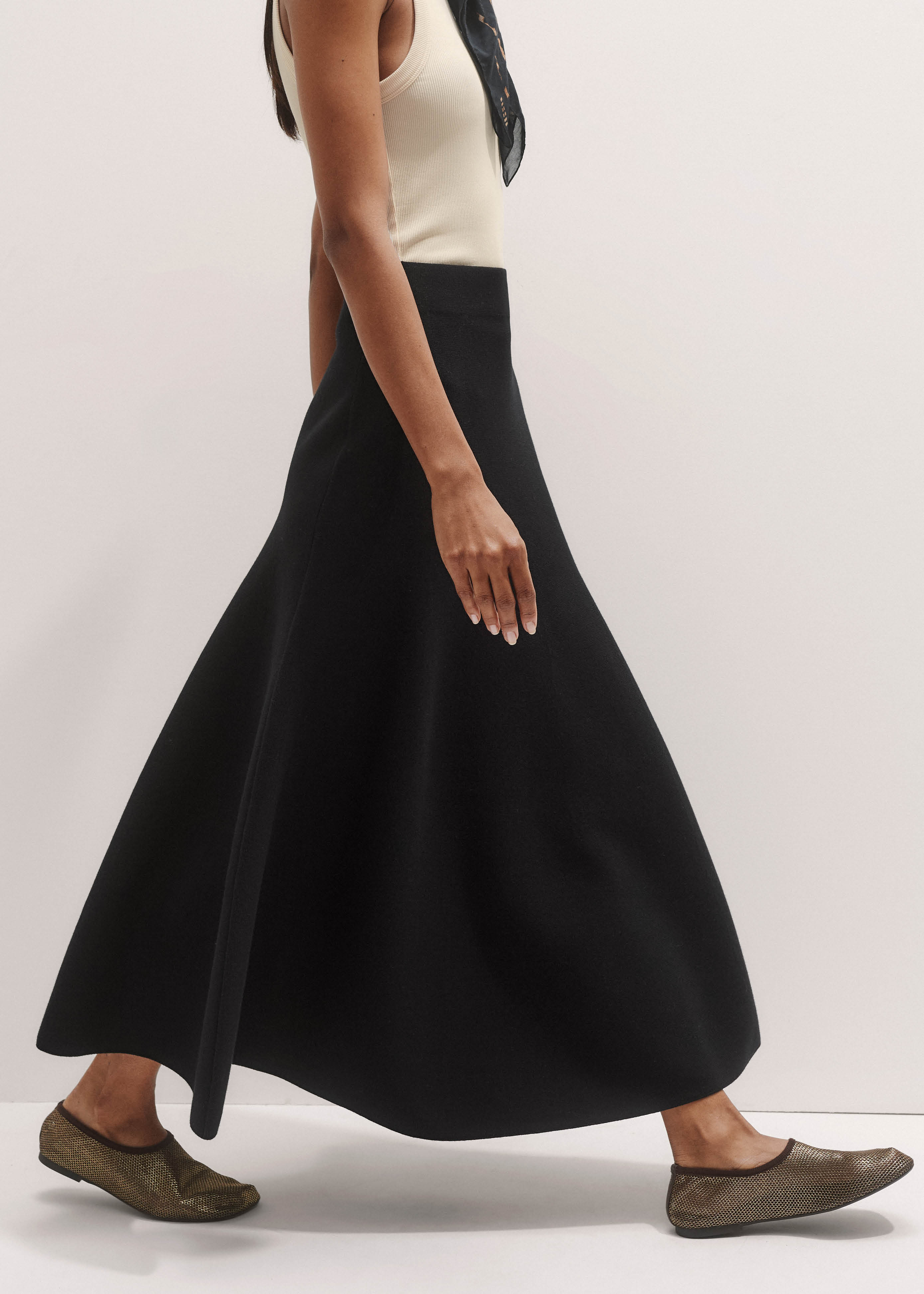 スカート SPORTMAX WOOL KNITTED SKIRT SP2106045106003-a-