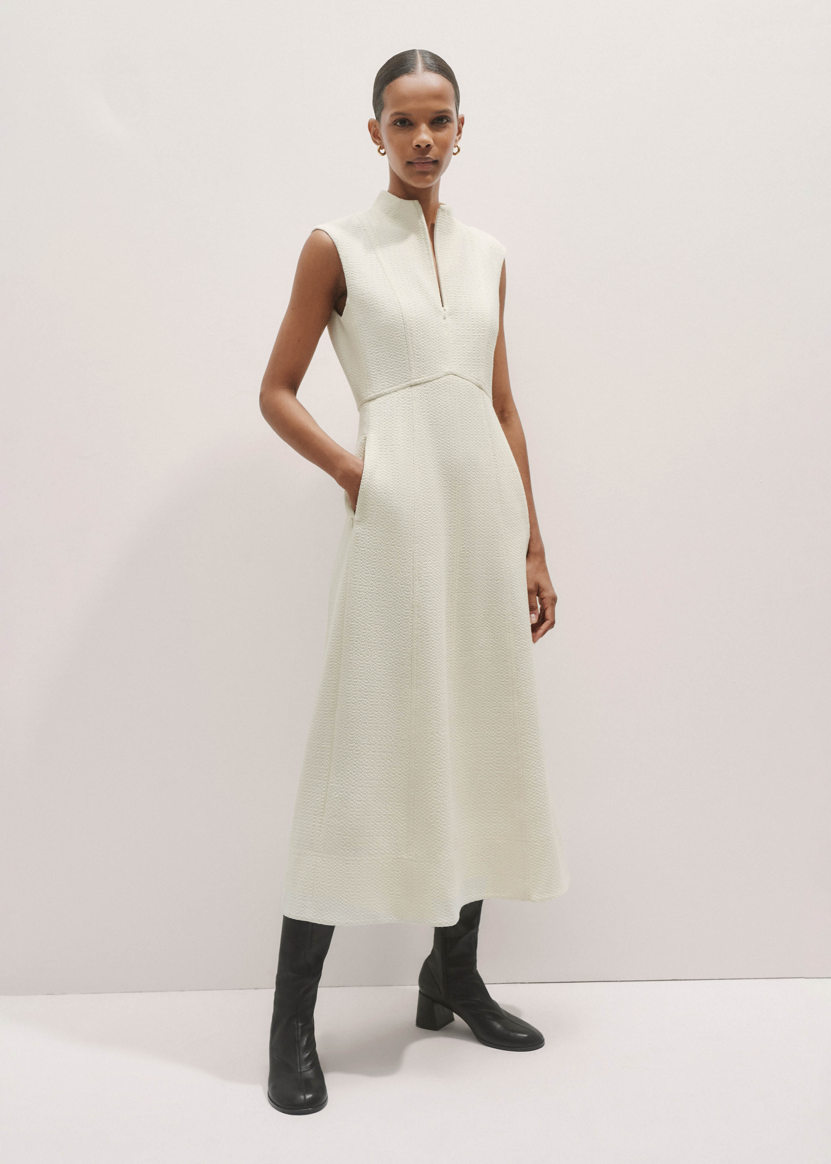 Sleeveless Midi Dress