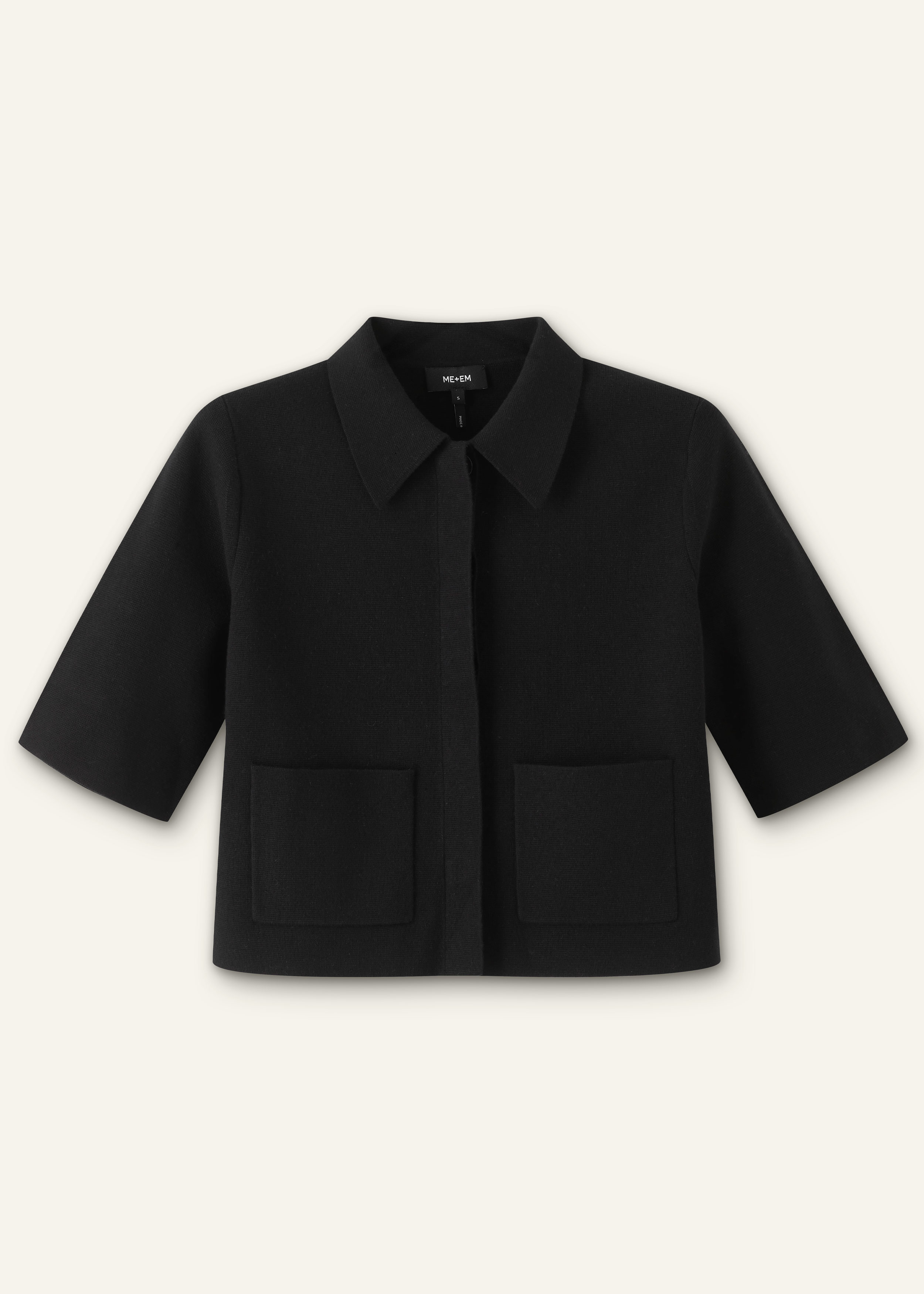 ジャケット・アウター OMMO NO SLEEVE MIDDLE MA-1 BLACK White Mountaineering Black Goretex Twill Yoke Sleeve MA-1