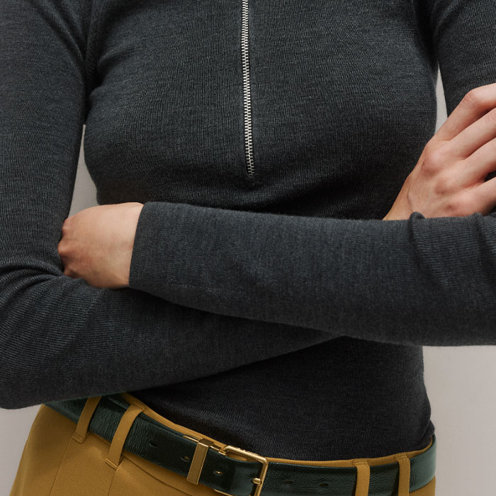 ★週末限定値下げ★ドゥーズィエムクラスNEWTONE HALF ZIP TOP NEWTONE/ニュートーン】 HALF ZIP TOP