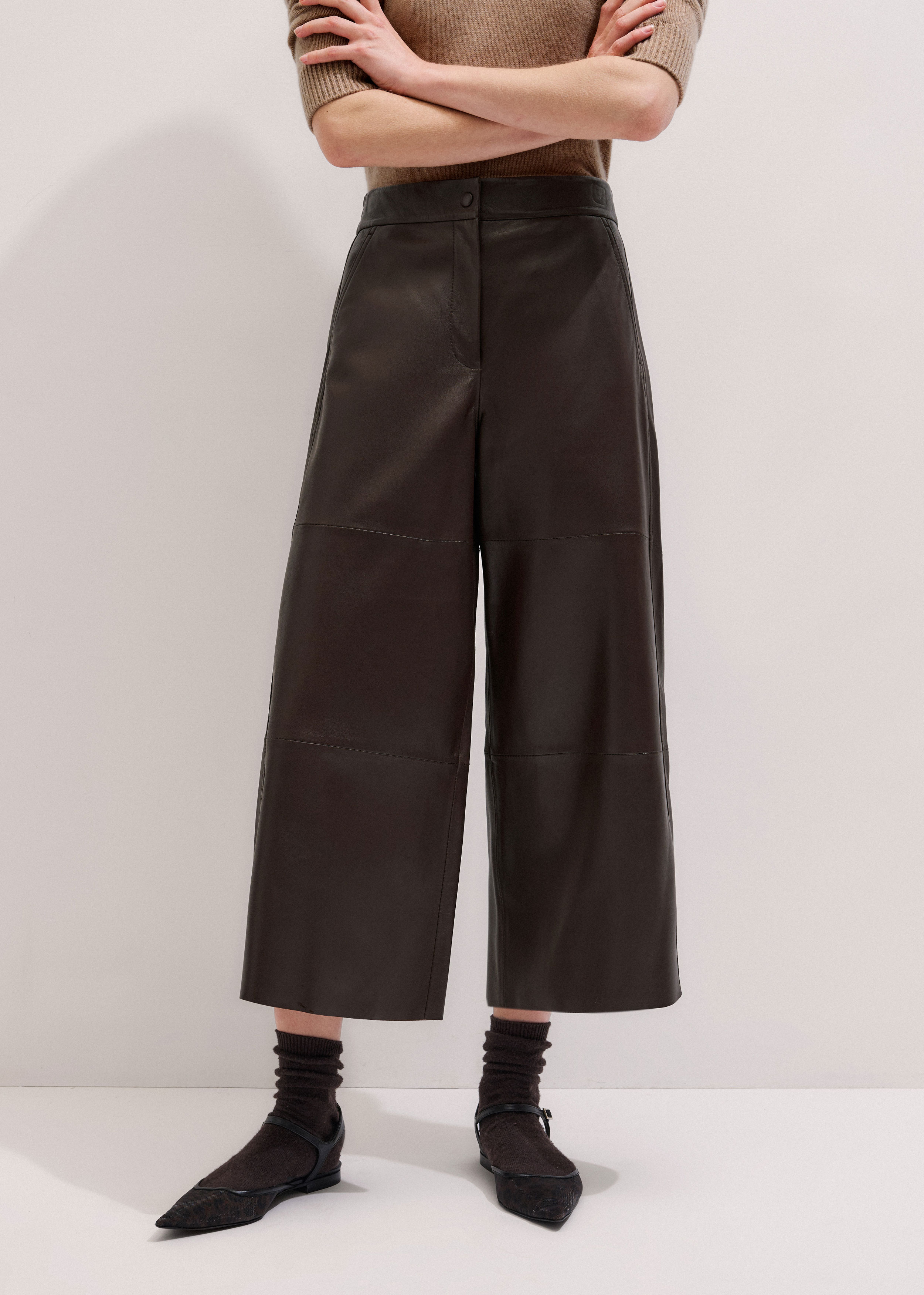 Wide-Leg Culotte