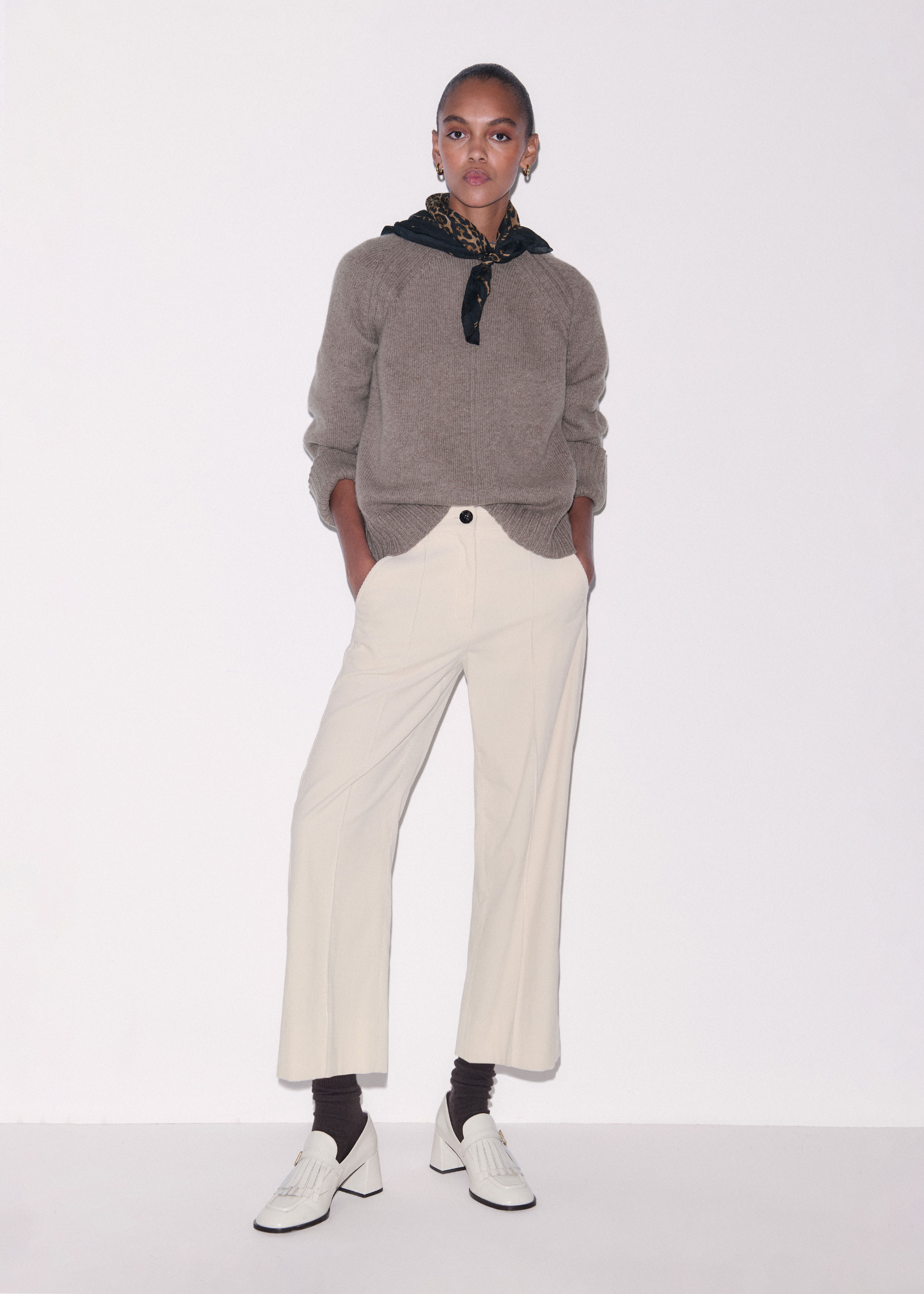 Straight Crop Trouser