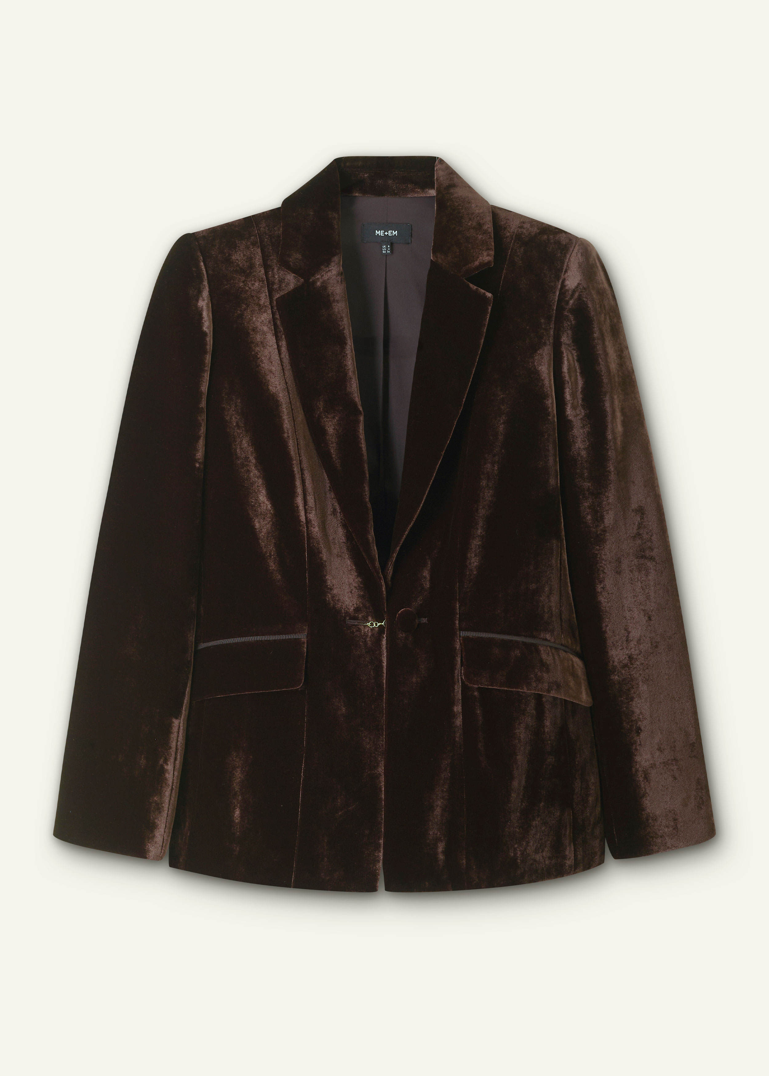 Velvet Fabric Massimo Dutti Velvet Blazer Structured Velvet Blazer