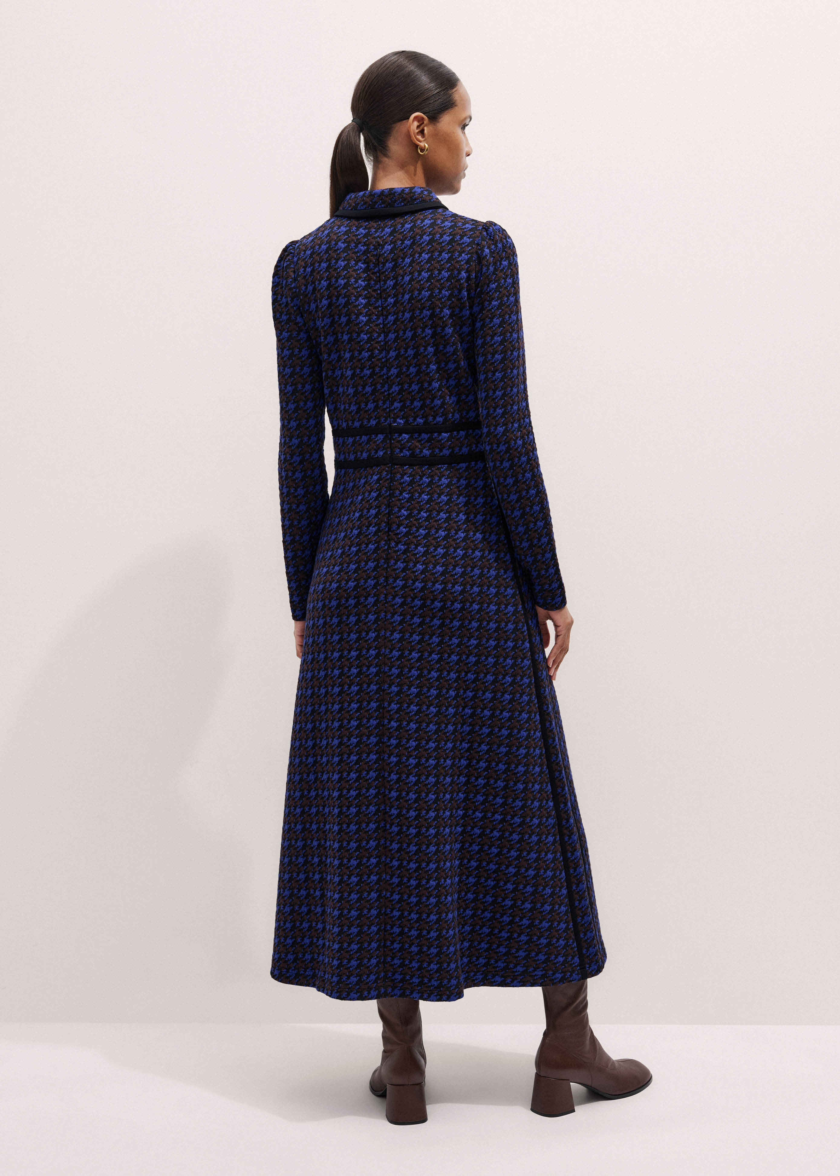 トップス Auskou MIMEME aci-t navy PIN TUCK DROP SLEEVE MIDI DRESS - Navy blue | ZARA United States