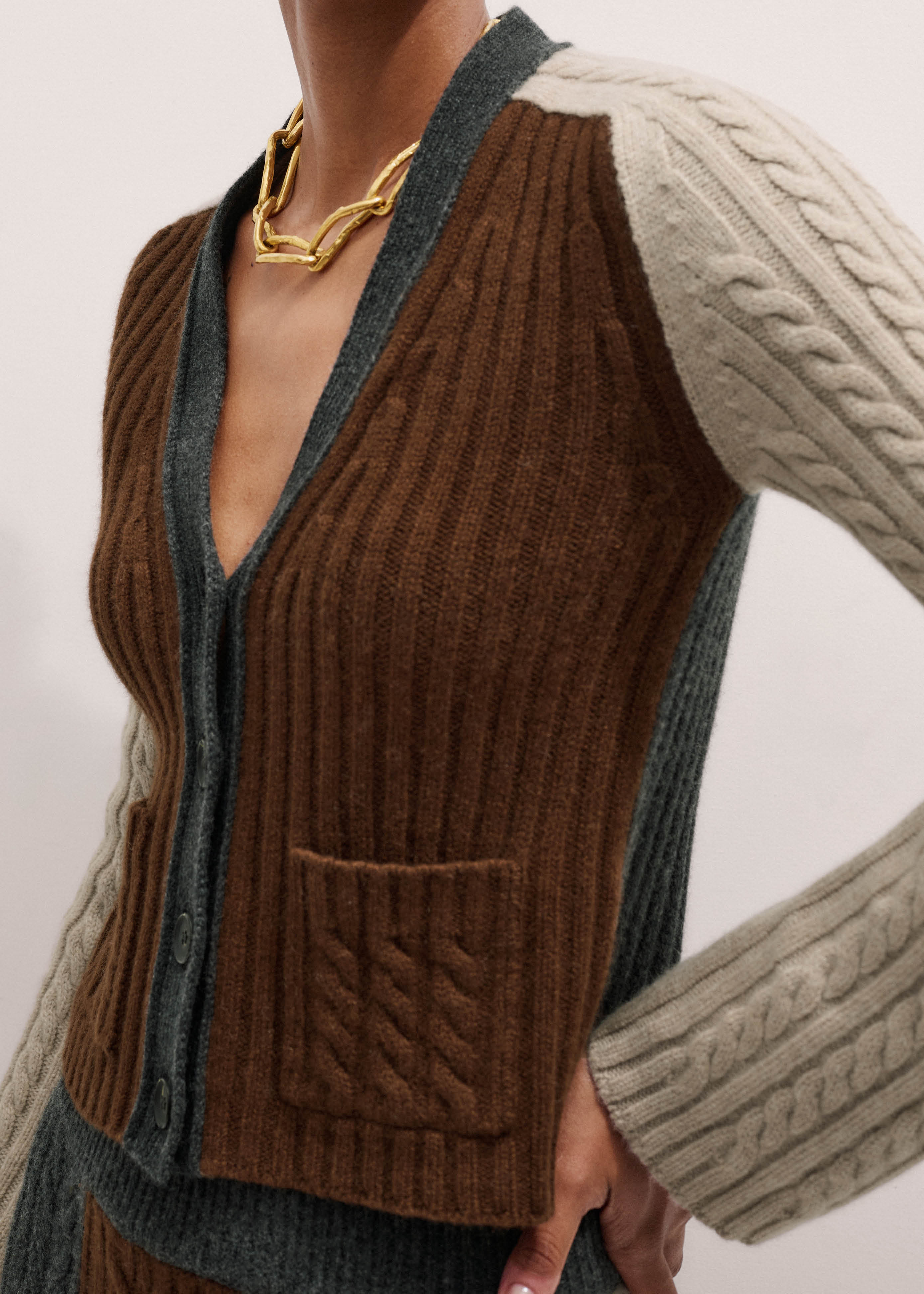 Cable Cardigan