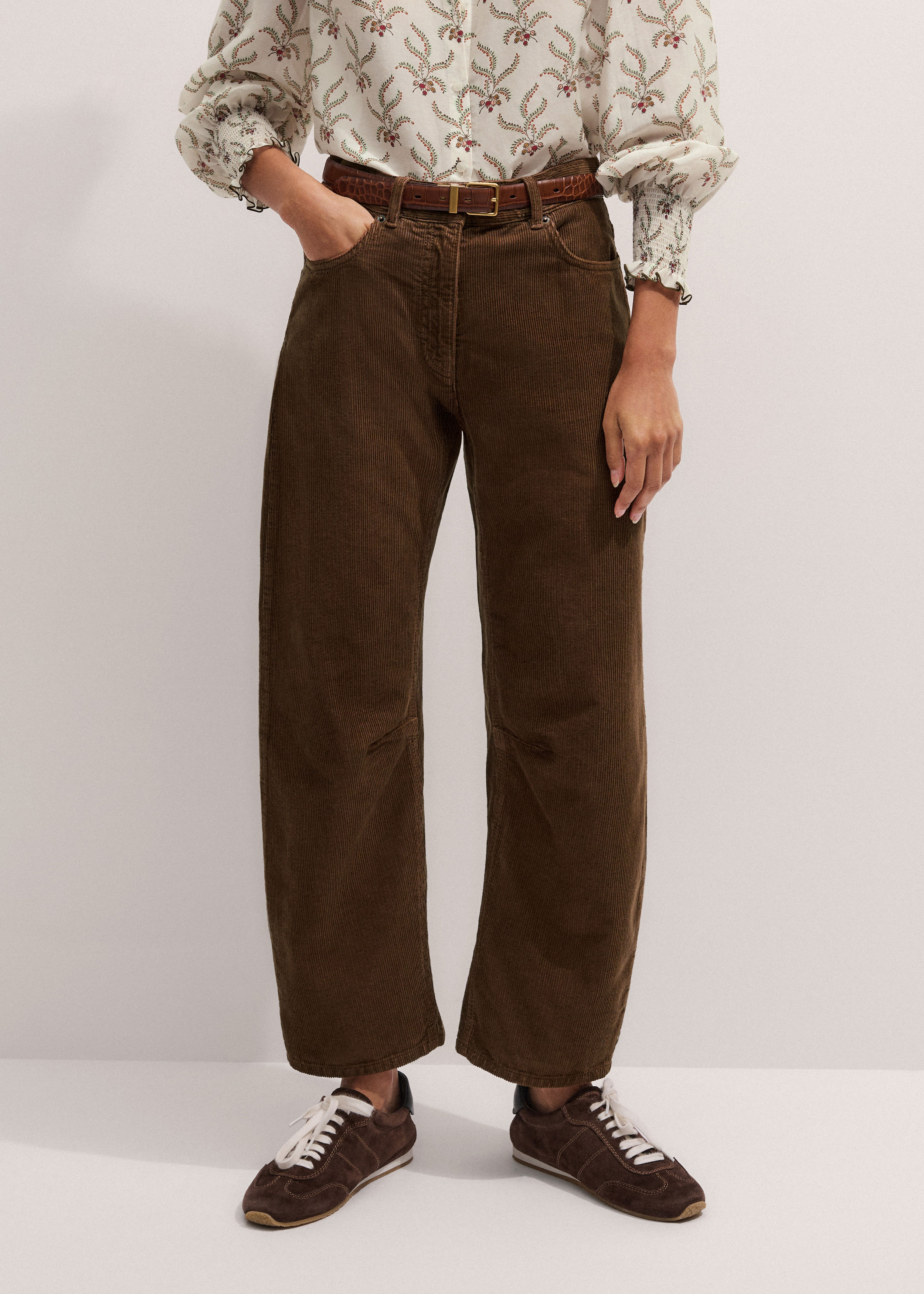 Engineered-Leg Trouser