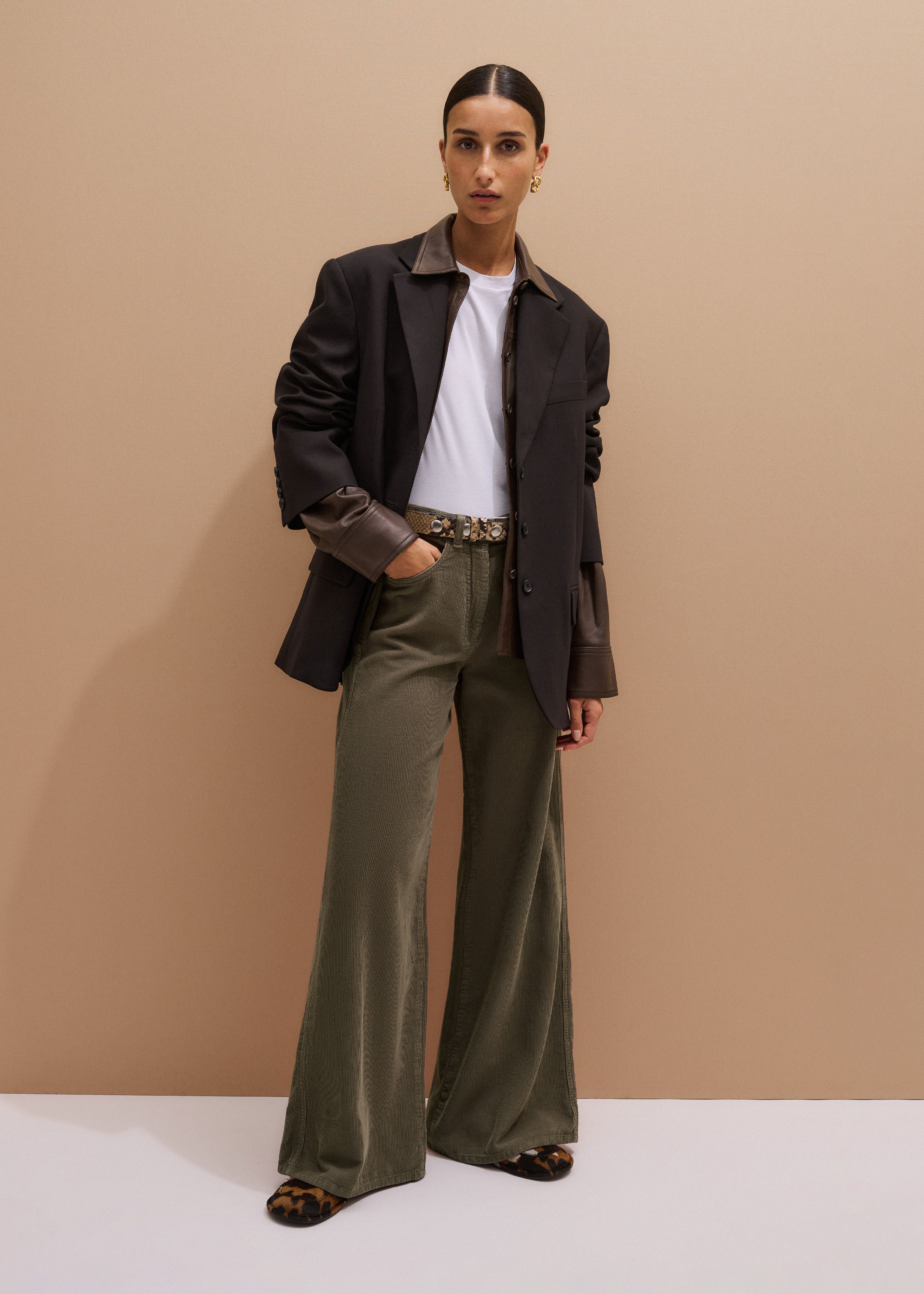 AM-PM Wide-Leg Trouser