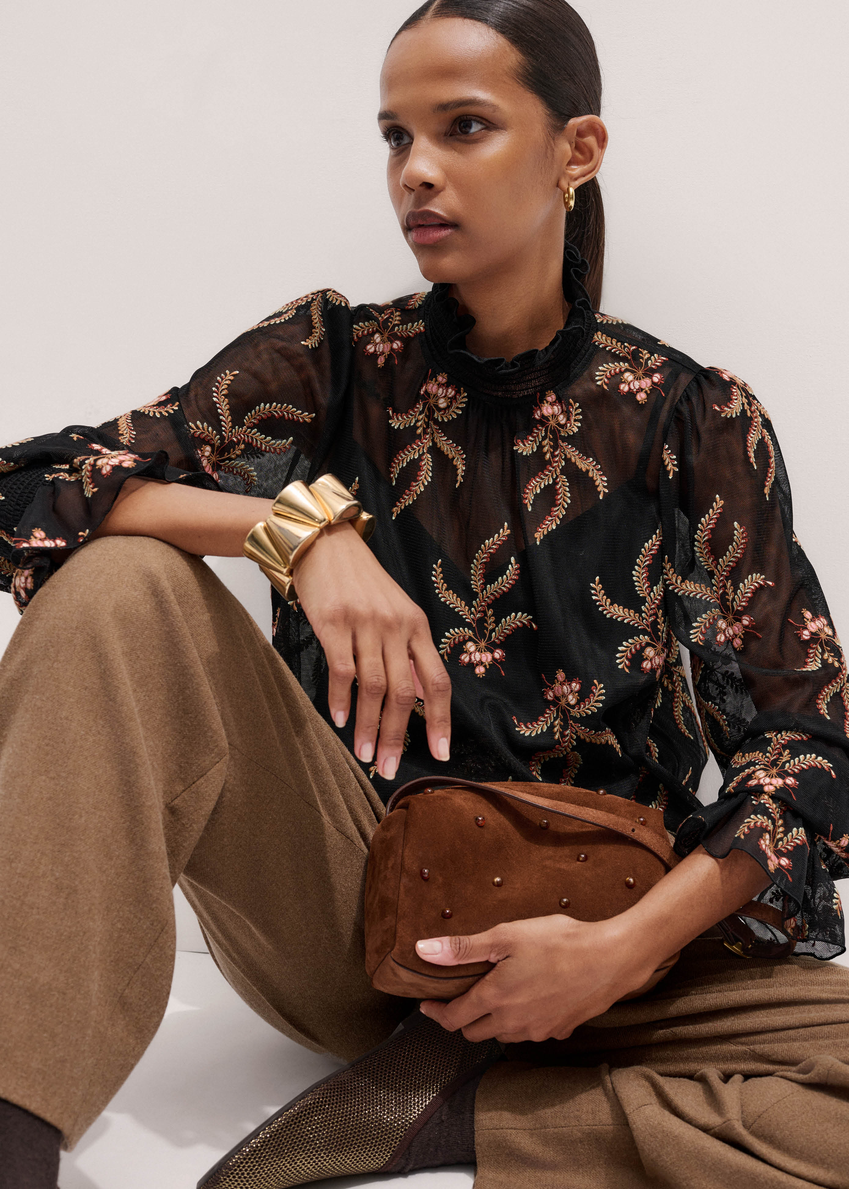 Straight Blouse + Cami