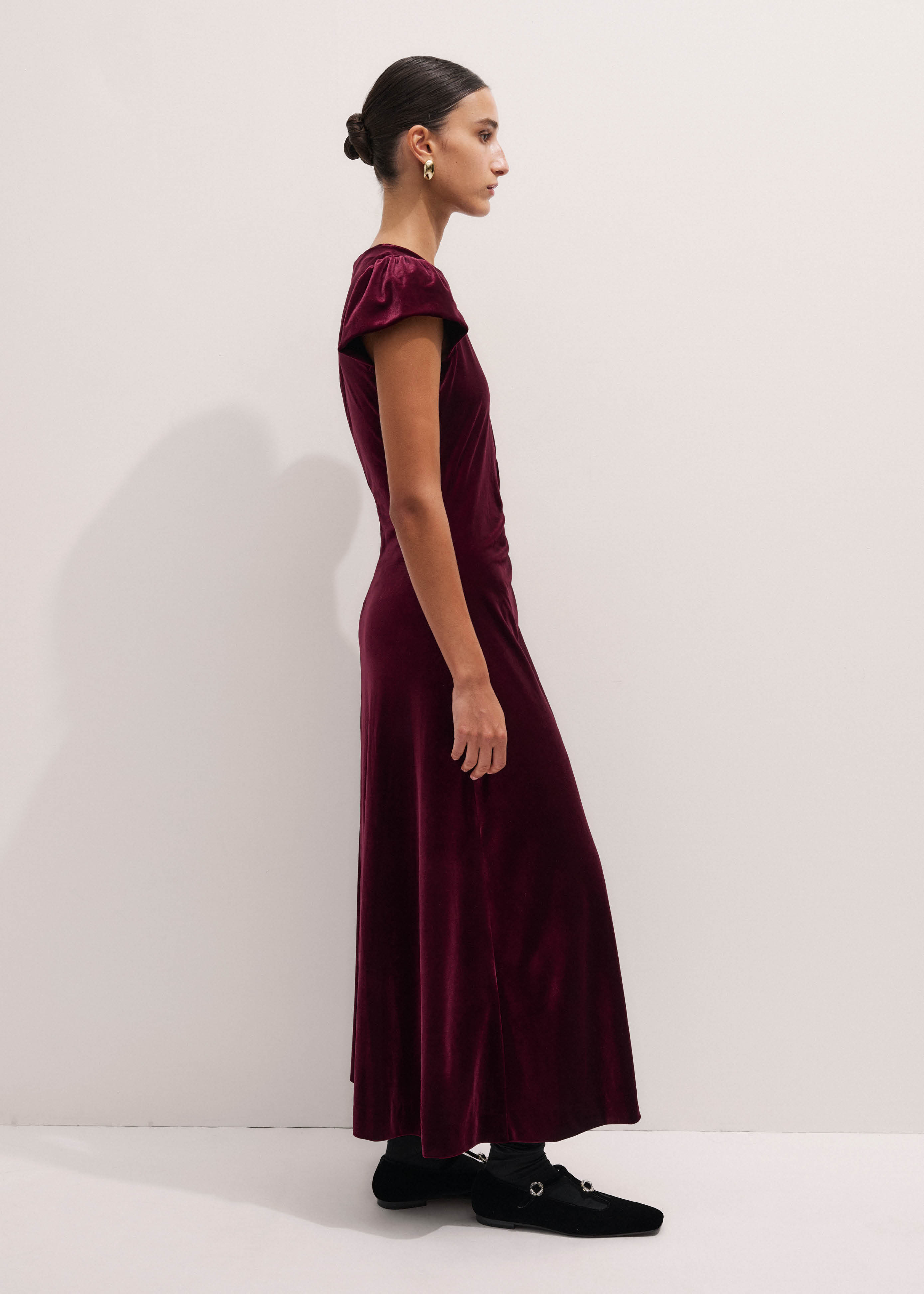 me and em burgundy dress Mermaid Burgundy Prom Dress Party Dress with Corset Back PSK160 US16 / Burgundy main image 1