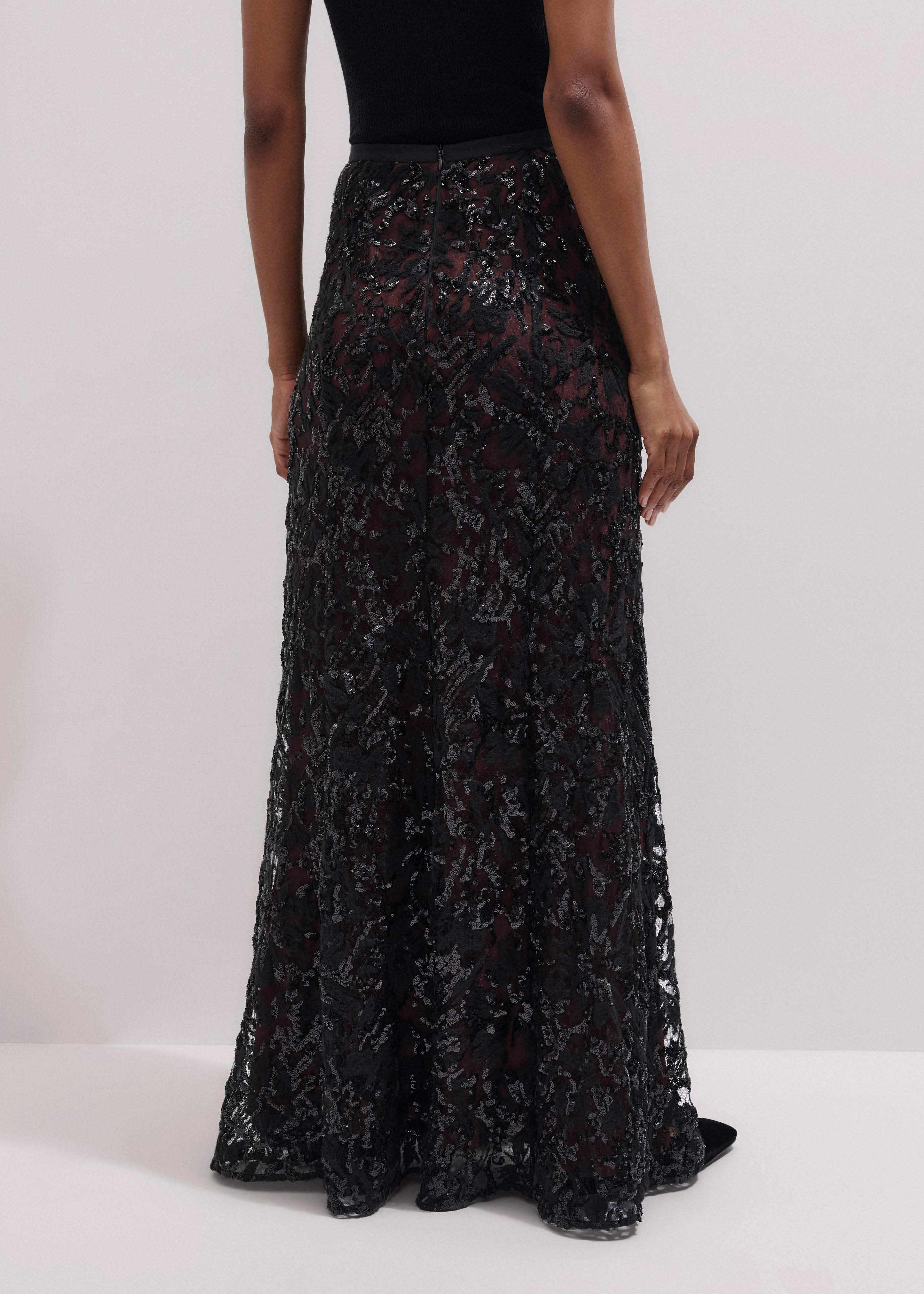 Mel gather skirt andmary Mサイズ black ANDMARY】Mel gather skirt