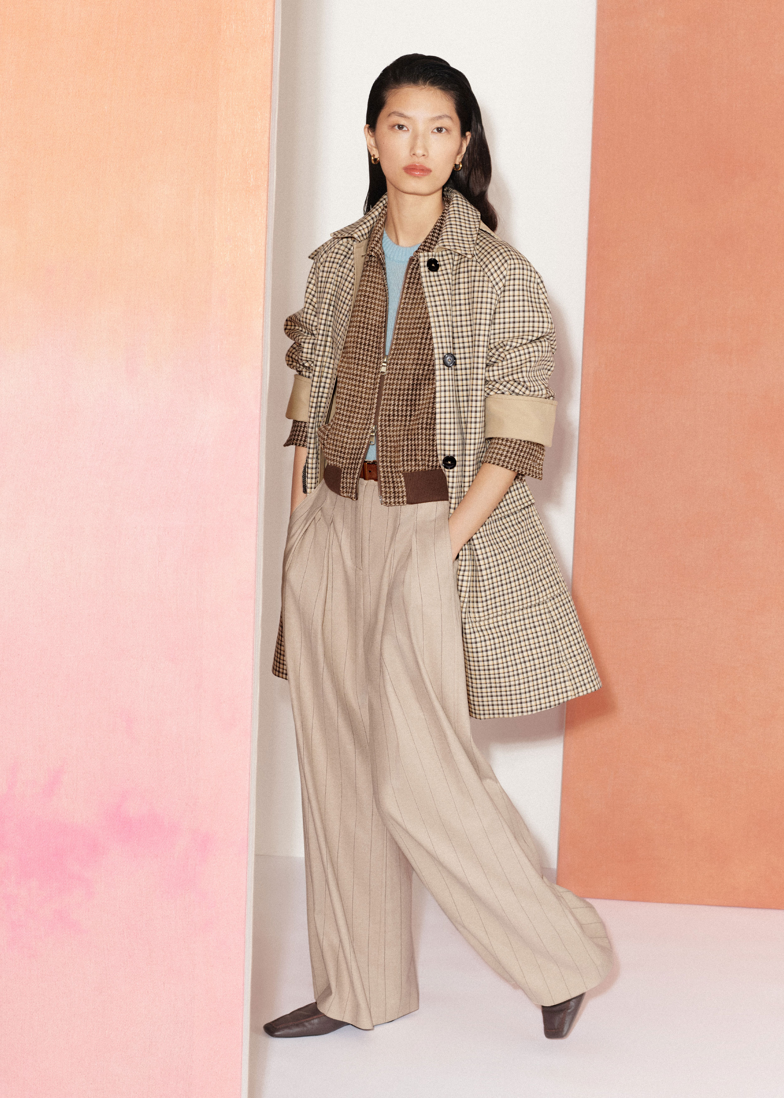 Me+em Reversible Mac + Hood Pale