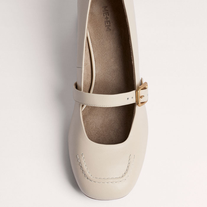 ME+EM Mary Jane Heel - Cream ME+EM Mary Jane Heel - Cream