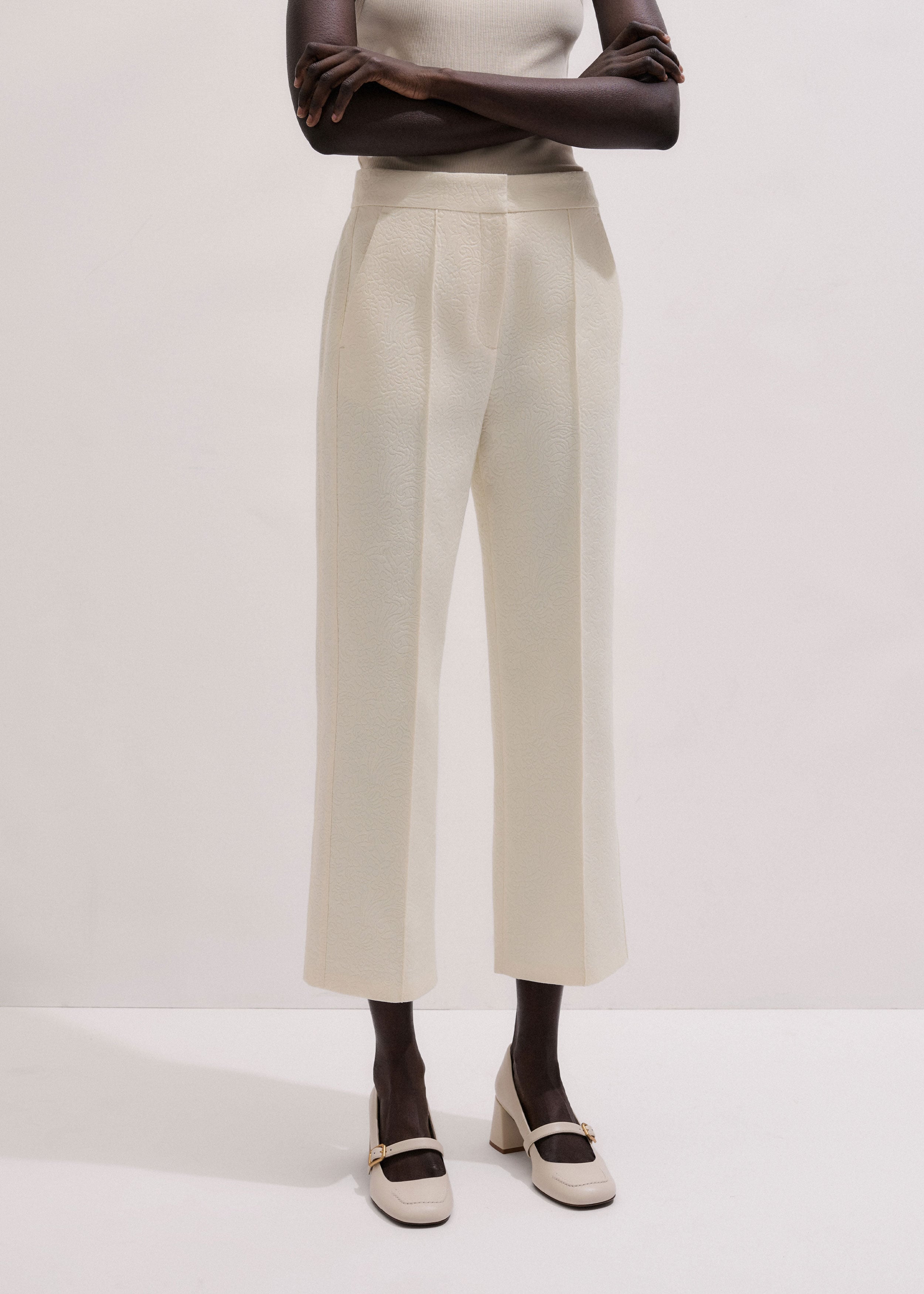 Straight Crop Pant