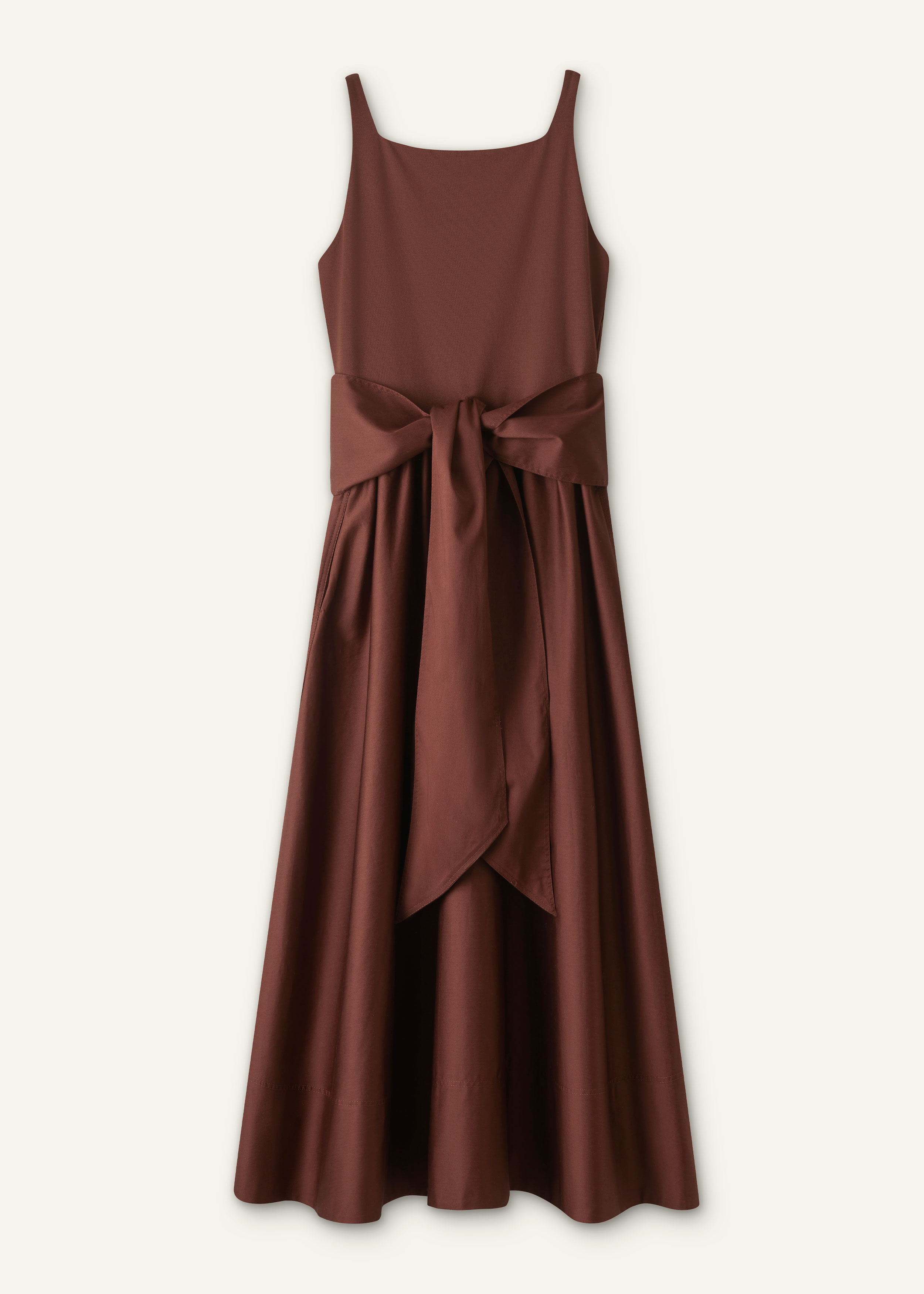 princess polly baby blue dress Women's Brown Fit & Flare Dresses