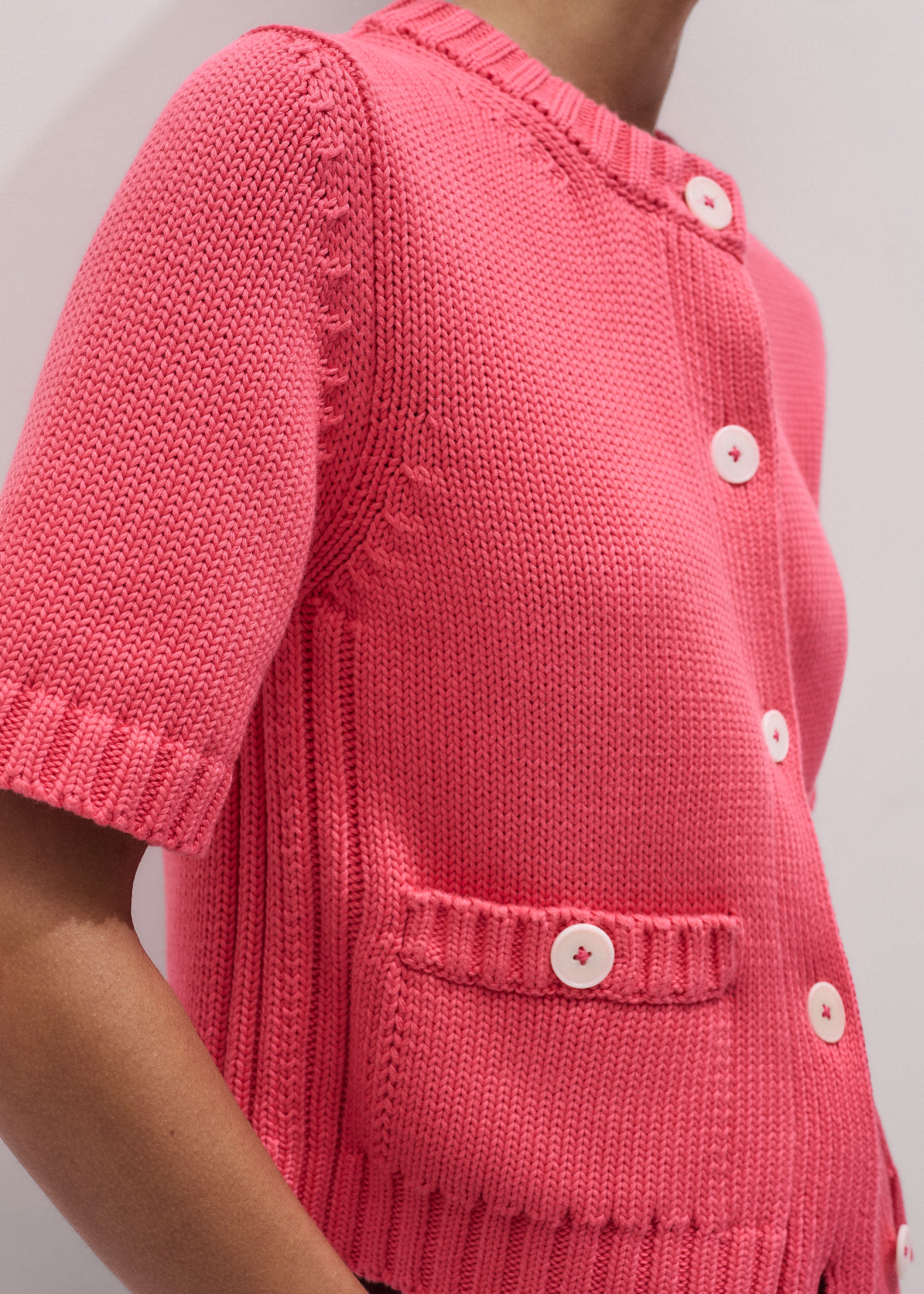 Straight Knit Cardigan