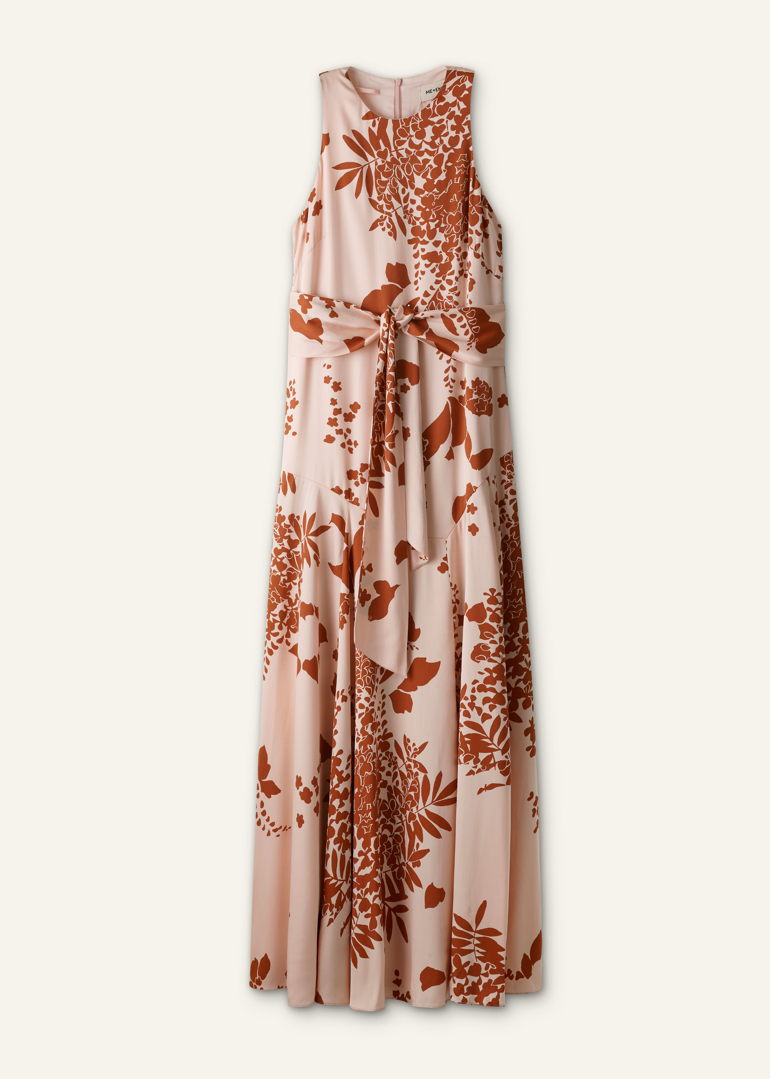 me and em silk dress ME and EM Silk Polka Dot Maxi Dress  UFO No More