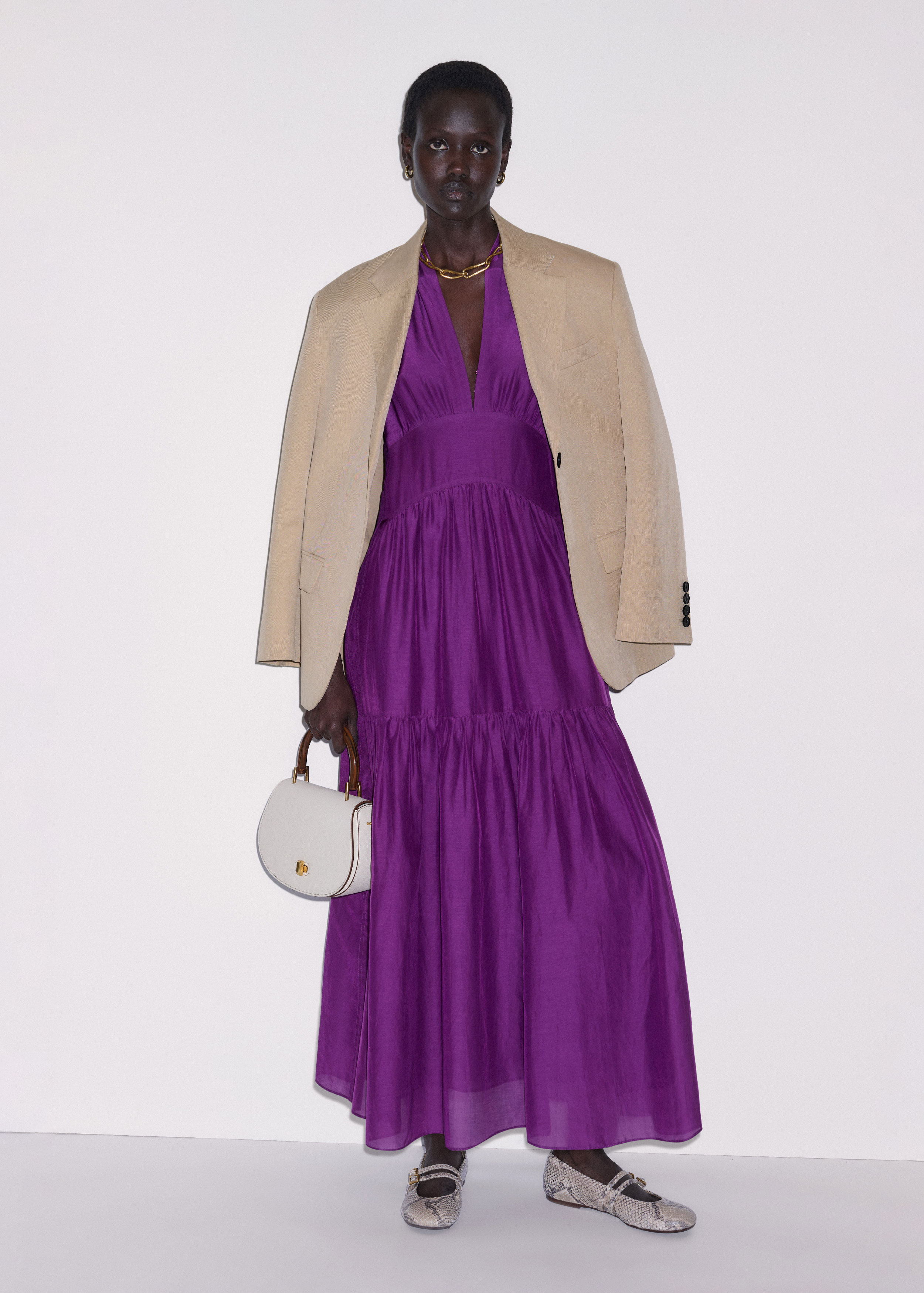 purple fit and flare dresses Purple Tones Floral Lace Fit and Flare Dress - Purple Multi