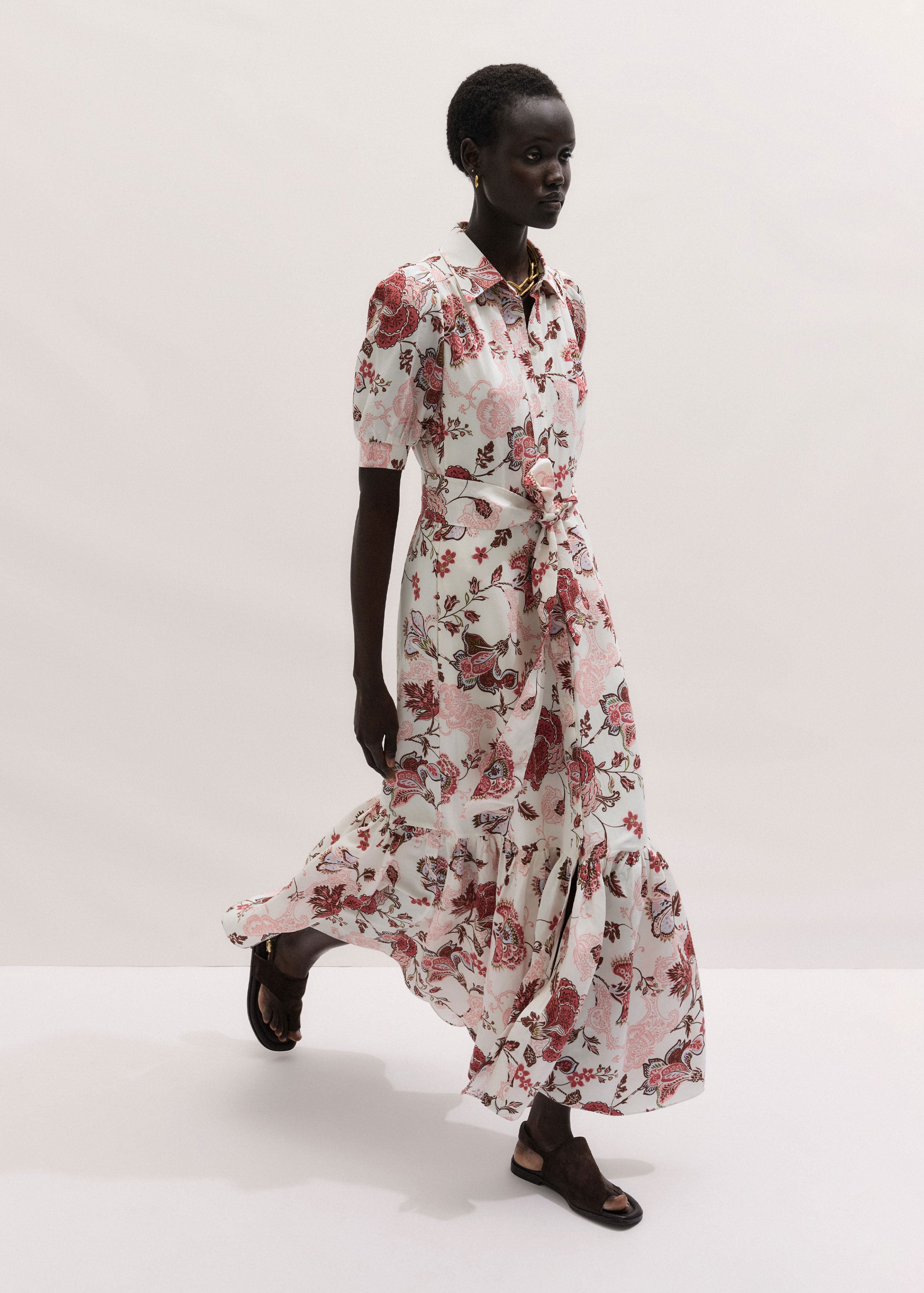 Fit + Flare Maxi Dress
