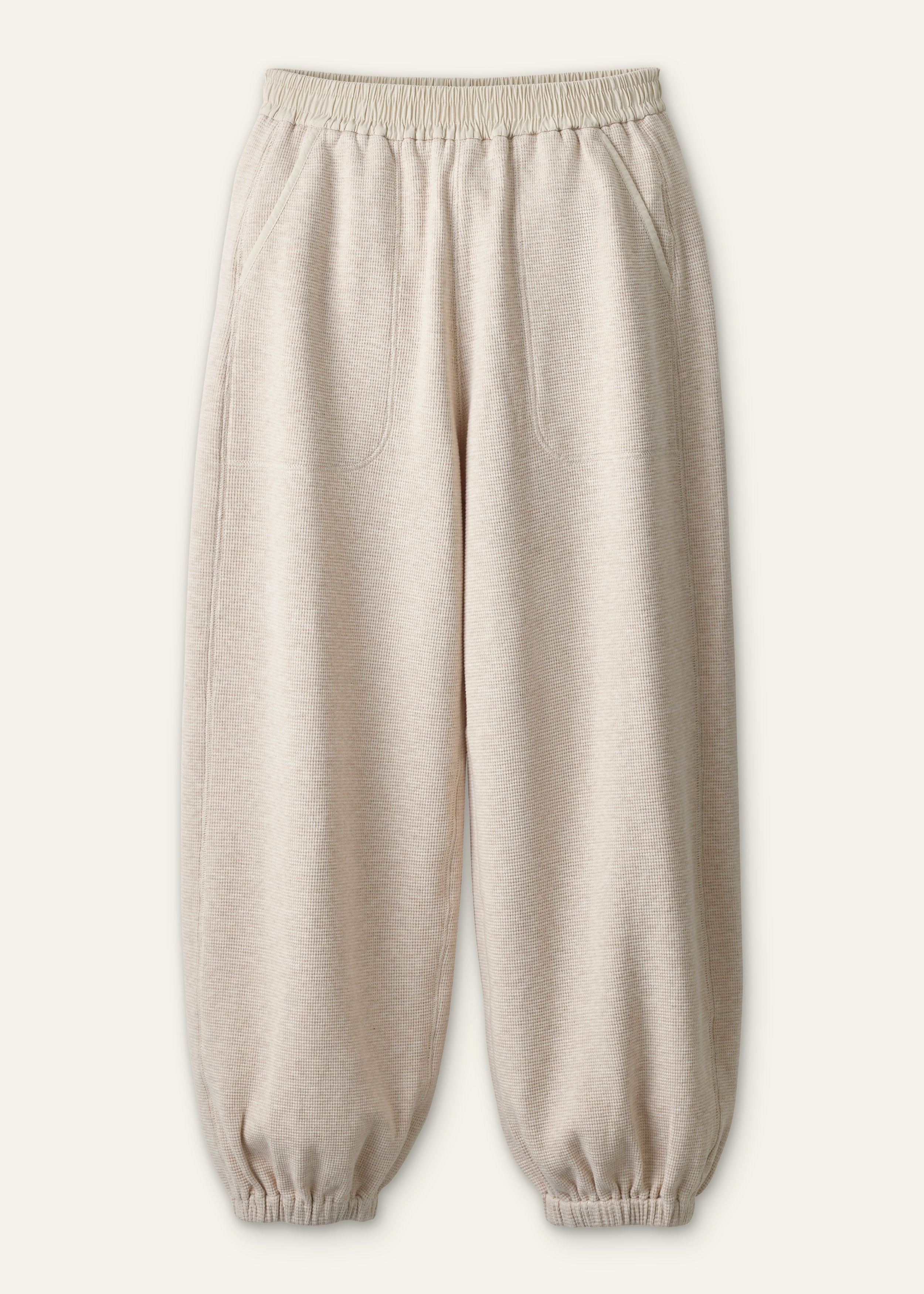 ME+EM Relaxed Track Pant in Oatmeal