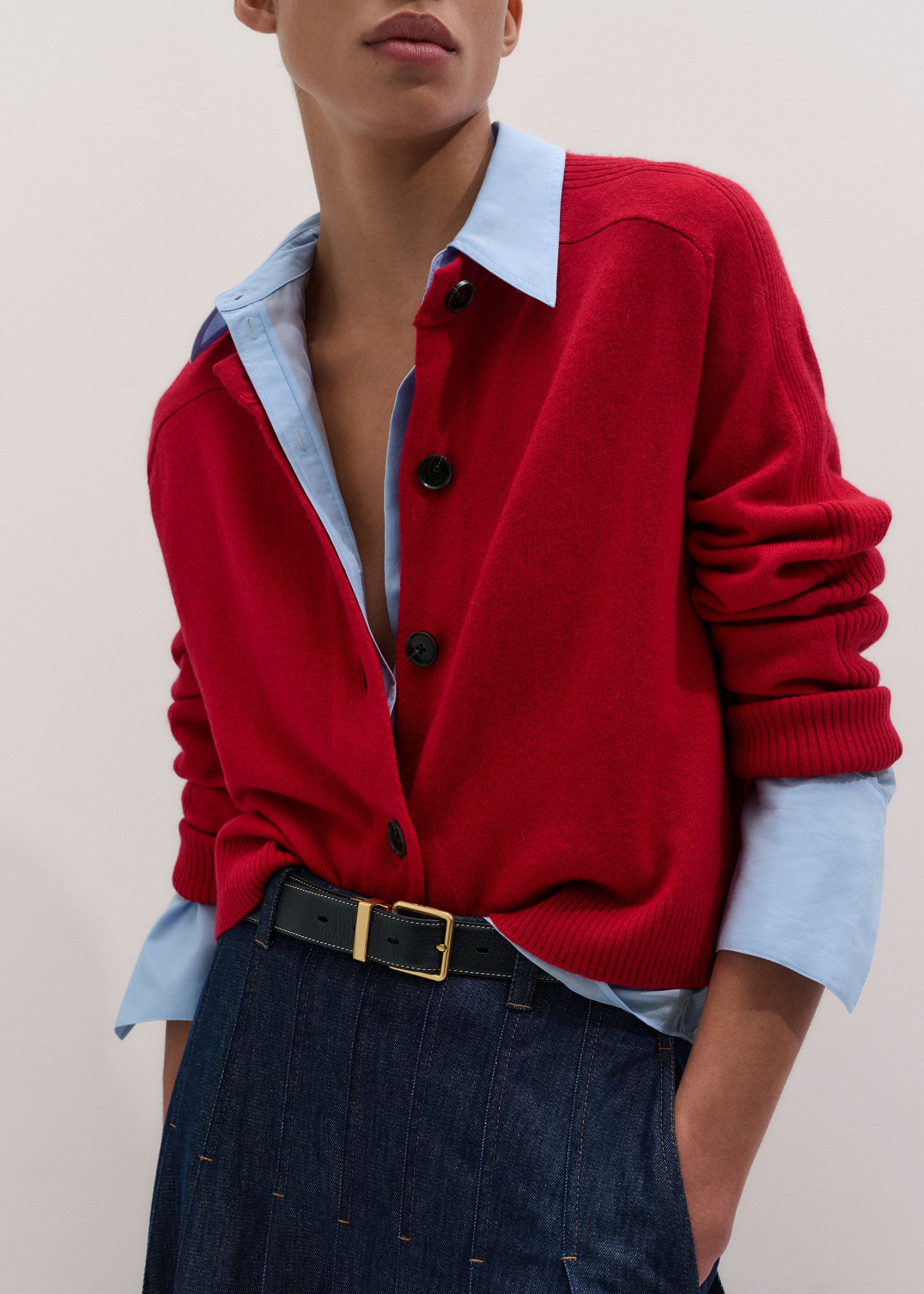 Soft Shoulder Cardigan