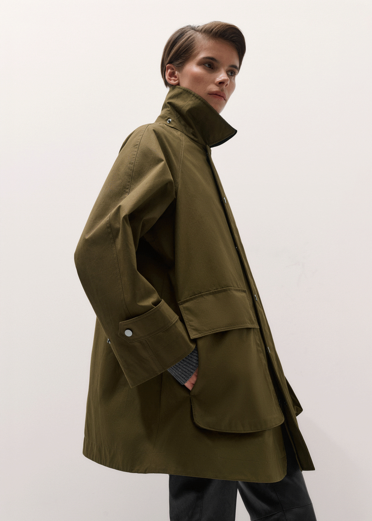 Women's Bronzed Olive 2-in-1 Heritage Weekend Mac | ME+EM