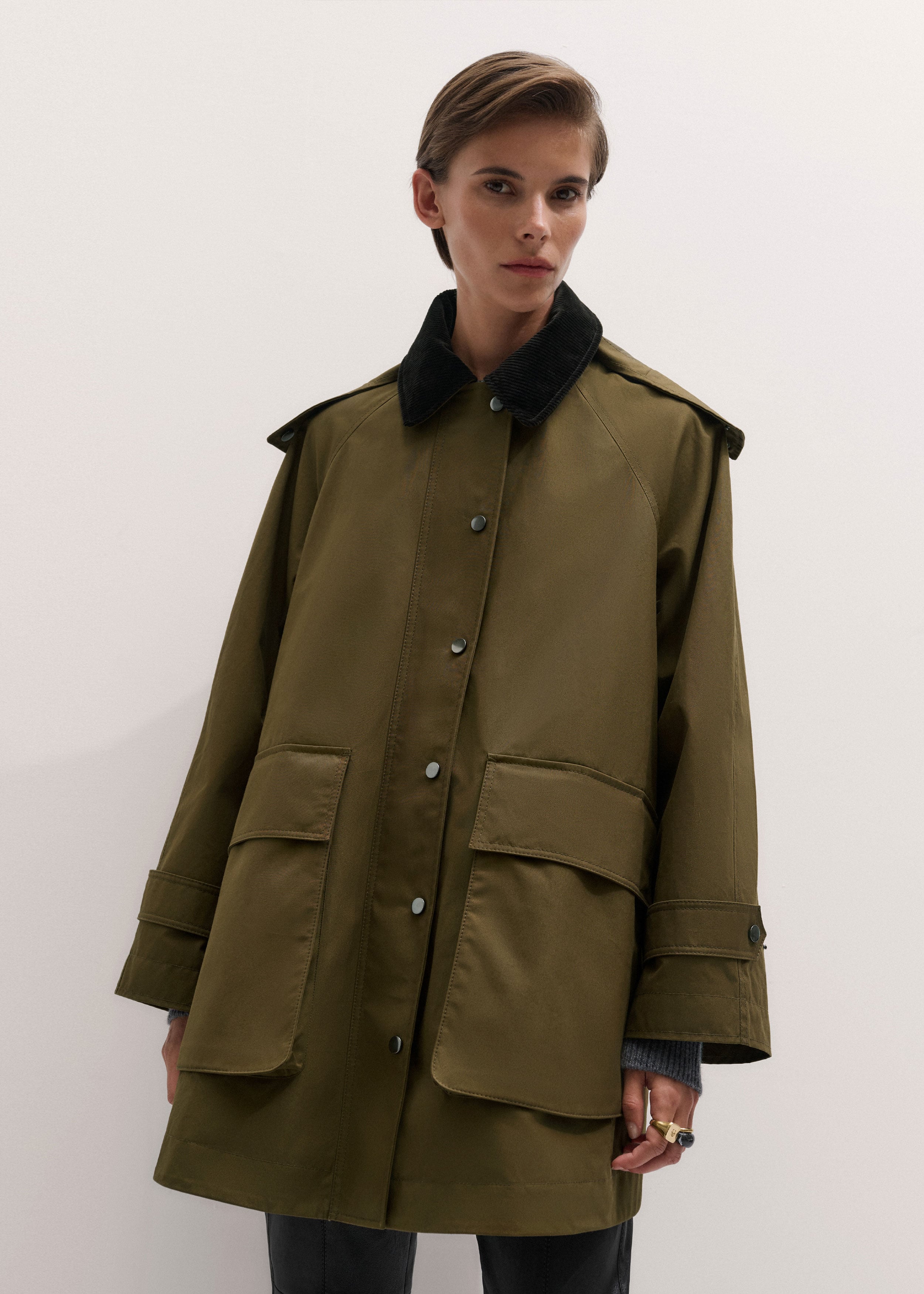 Women's Bronzed Olive 2-in-1 Heritage Weekend Mac | ME+EM