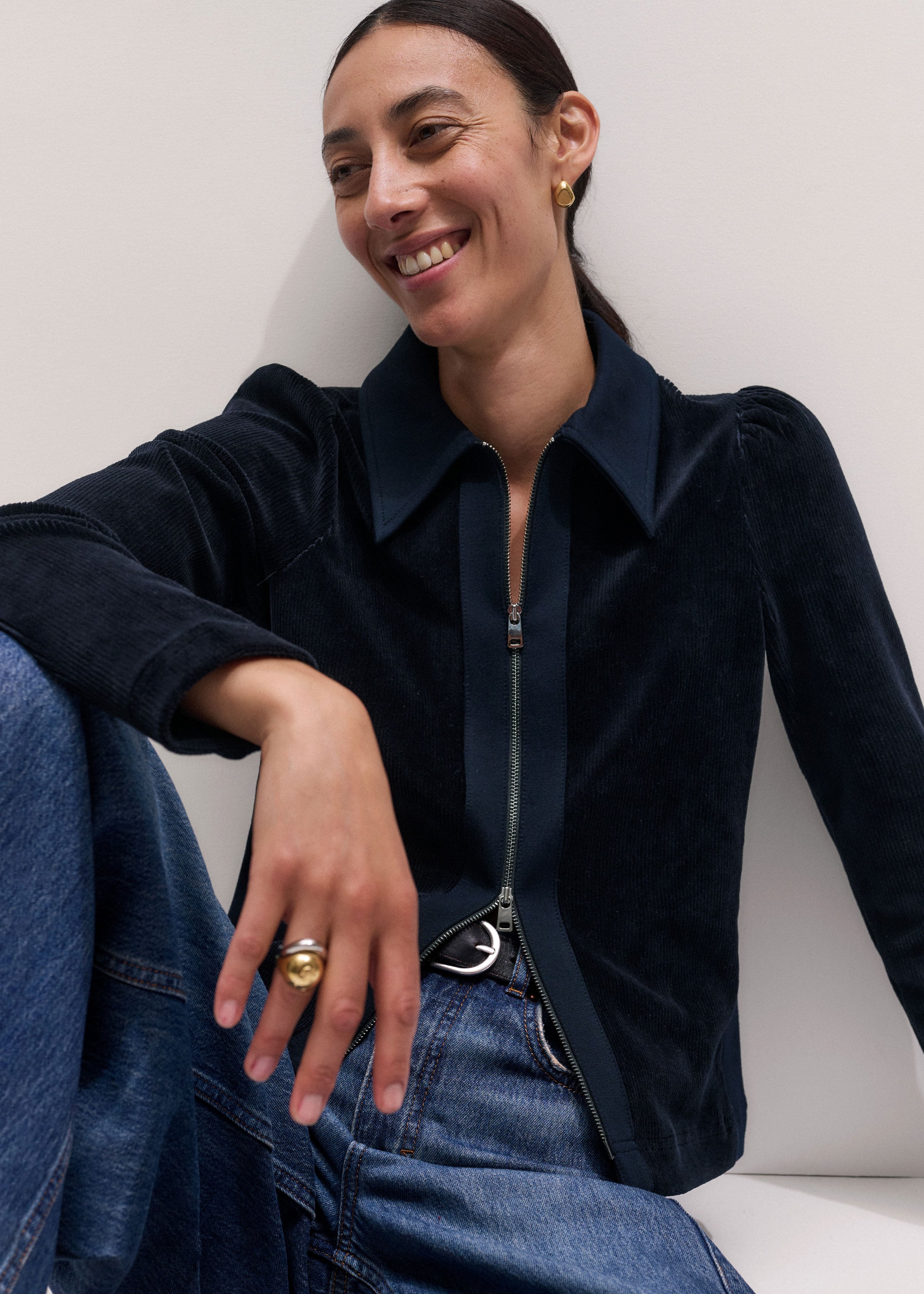 Collared Zip Jacket