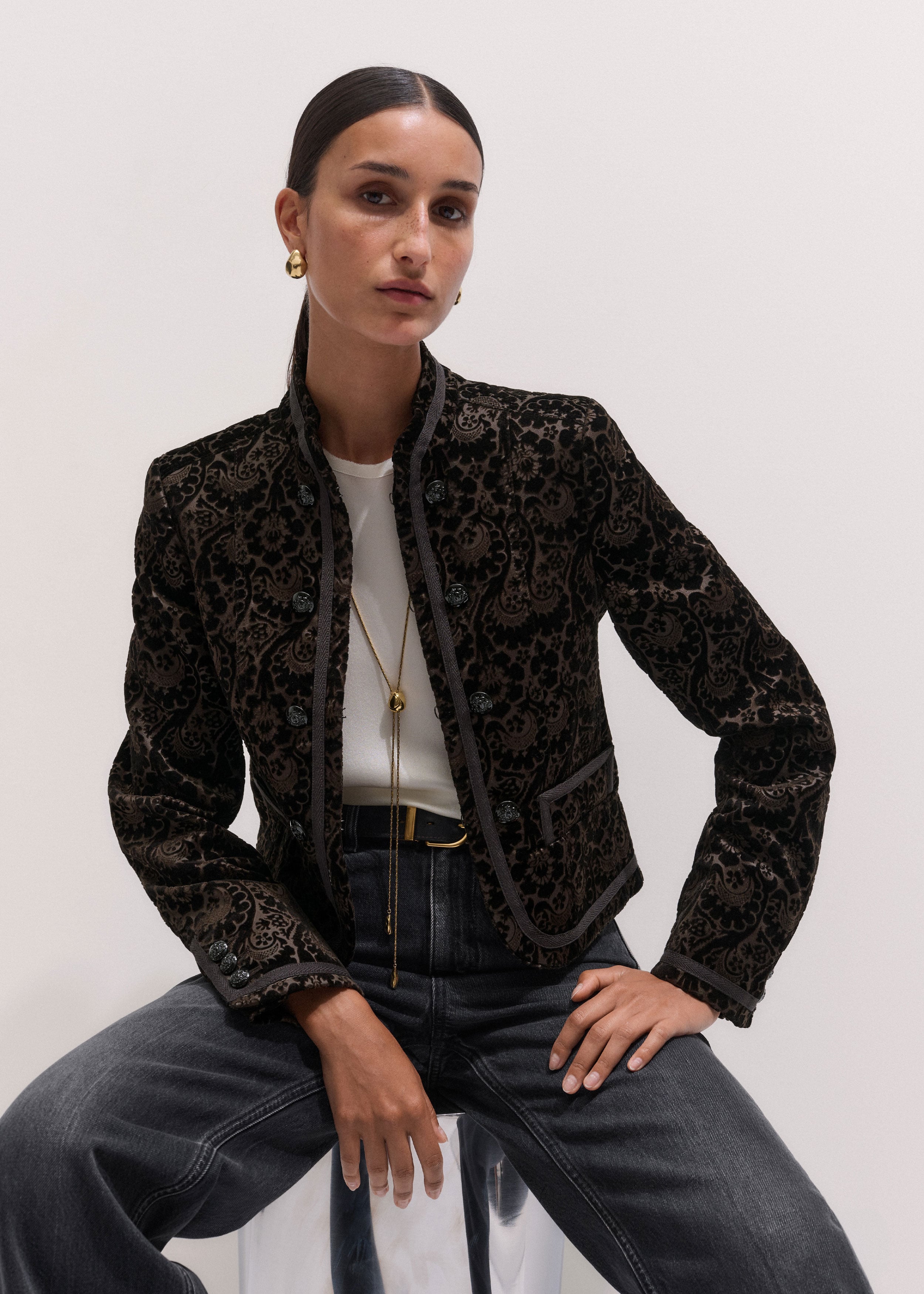 Fitted Evening Jacket